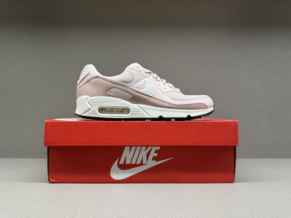 Nike Nike Air Max 90 Barely Rose Pink Oxford Black Women’s Size US 7 / IT 37 - 3 Thumbnail