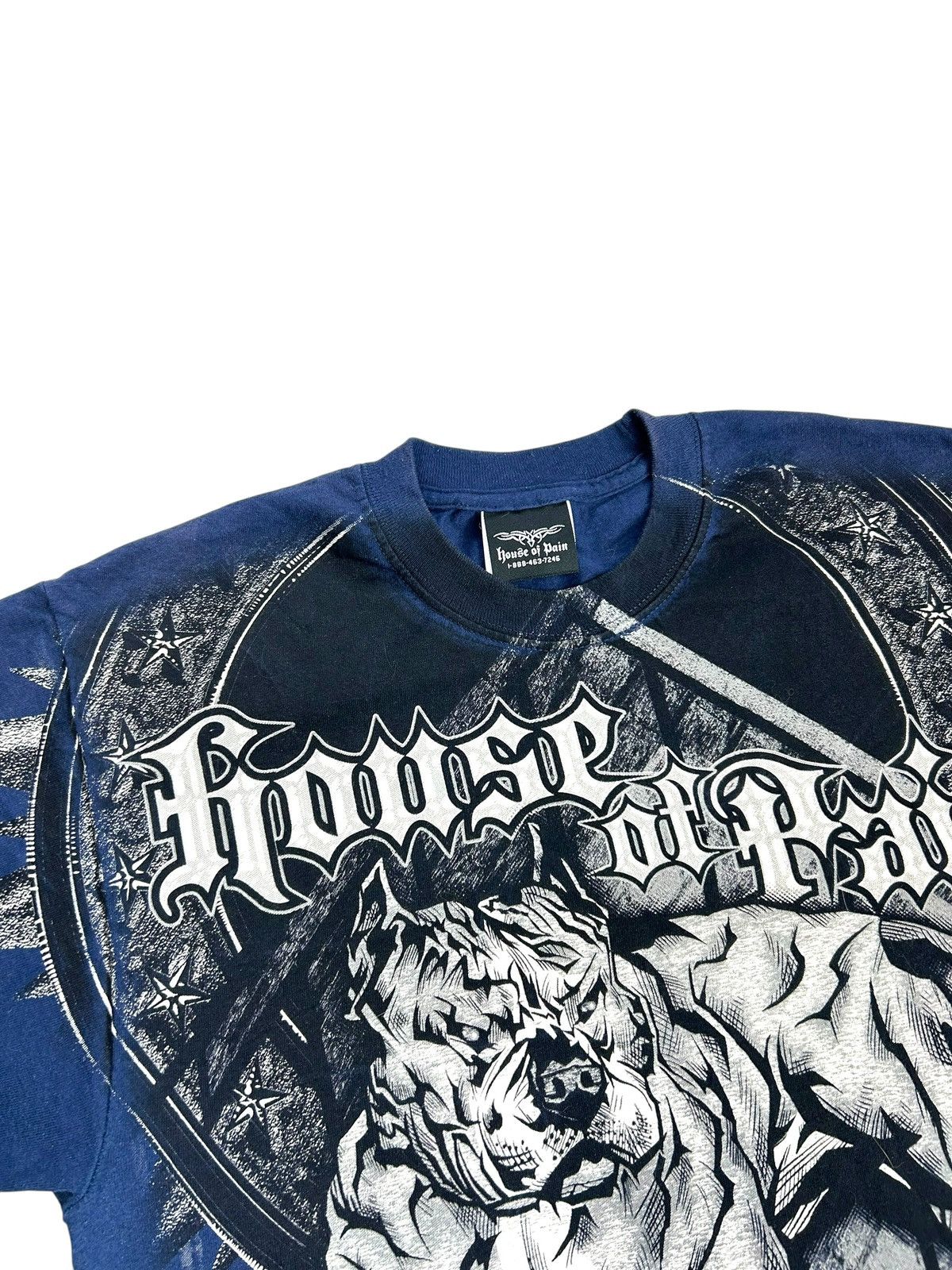 Other Vintage Y2K House of Pain Soldier Pit Bull Dog Over Print Size US M / EU 48-50 / 2 - 3 Thumbnail