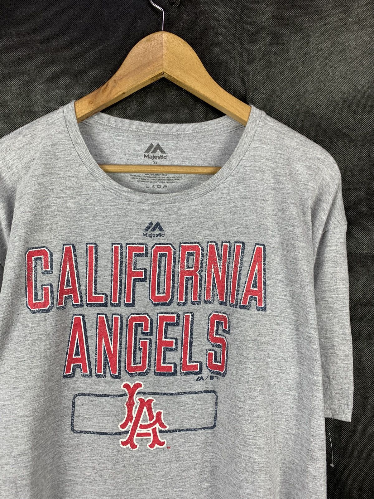 MLB × Majestic Steals! LA California Angels Majestic MLB Tee Size US XL / EU 56 / 4 - 2 Thumbnail