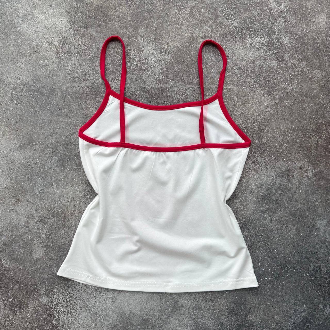 20471120 × Vintage Super Sexy Y2K Glamour Grunge Vintage Tank Top Size M / US 6-8 / IT 42-44 - 8 Thumbnail