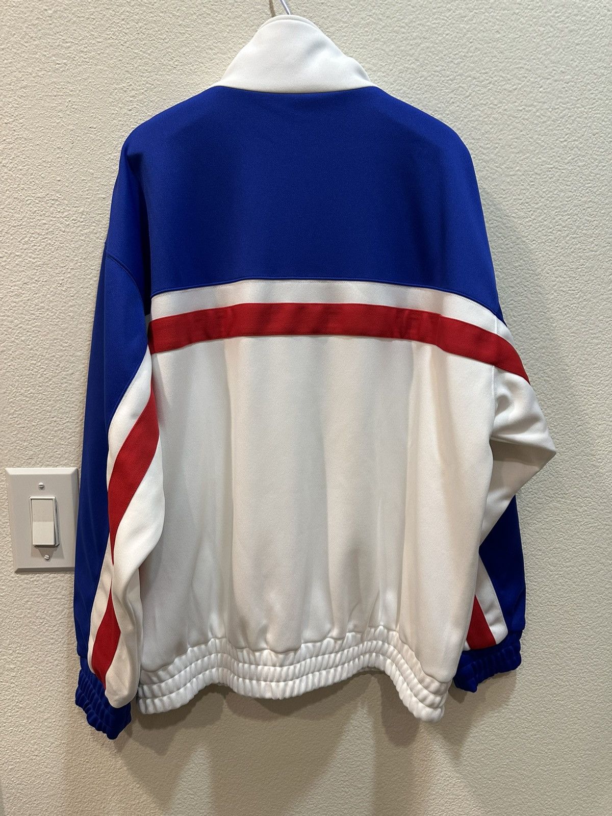 Celine × Hedi Slimane BNWT $1500 SS23 Tri Color Tracksuit Jacket L Size US L / EU 52-54 / 3 - 5 Thumbnail
