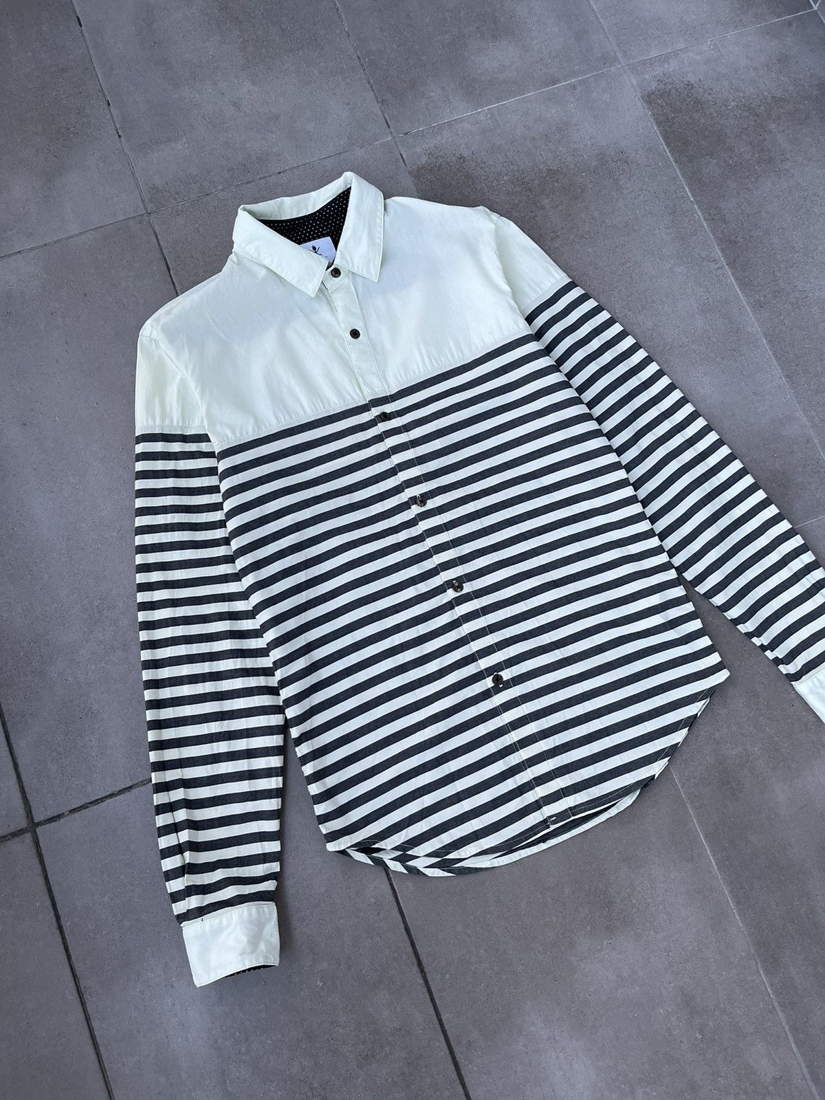 Opening Ceremony SS13 Adidas X Openning Ceremony Stripped Cream Shirt Size US M / EU 48-50 / 2 - 7 Thumbnail