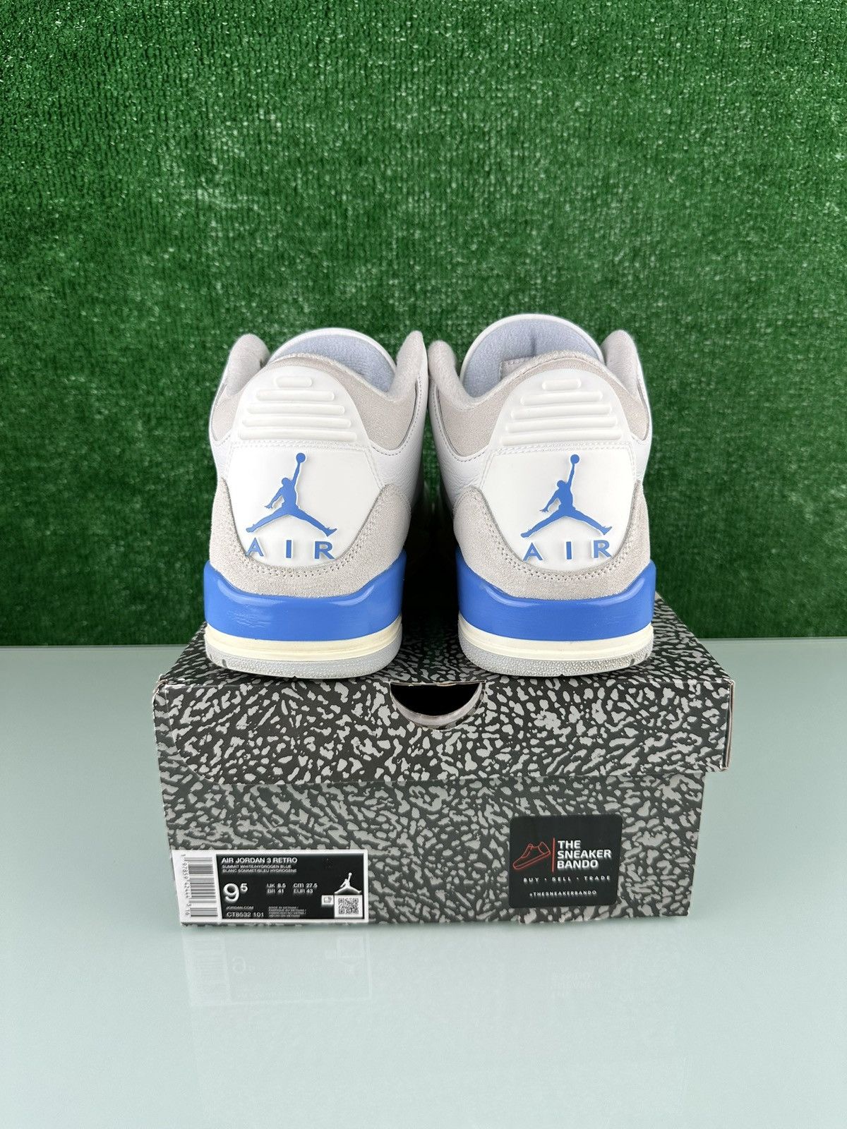 Jordan Brand Air Jordan 3 Retro Lucky Shorts Size US 9.5 / EU 42-43 - 3 Thumbnail