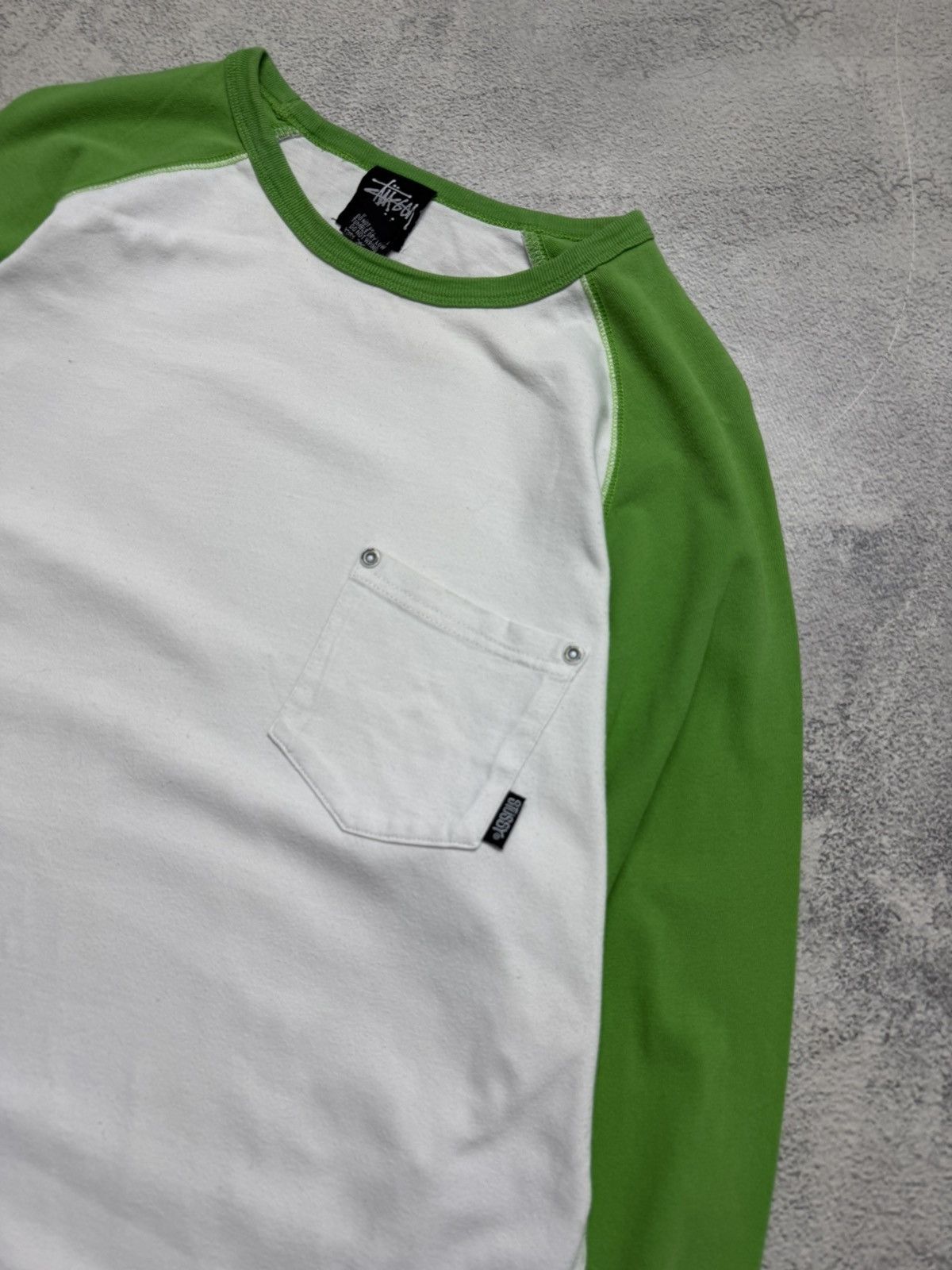 Stussy Vintage Y2k Stussy Long Sleeve Size US L / EU 52-54 / 3 - 8 Thumbnail