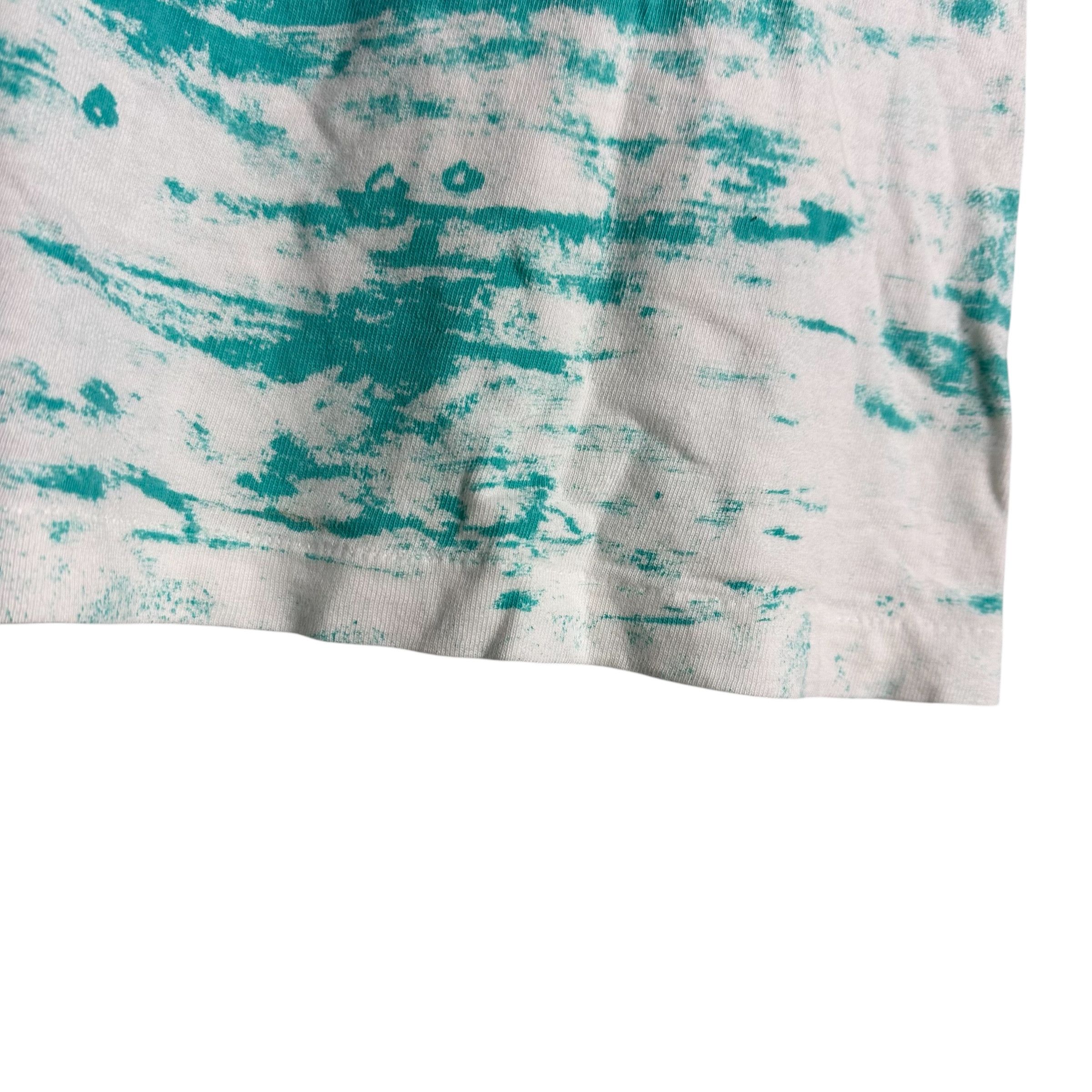 🔥RARE🔥Vintage Sakana Des All Print T-shirt Single Stich