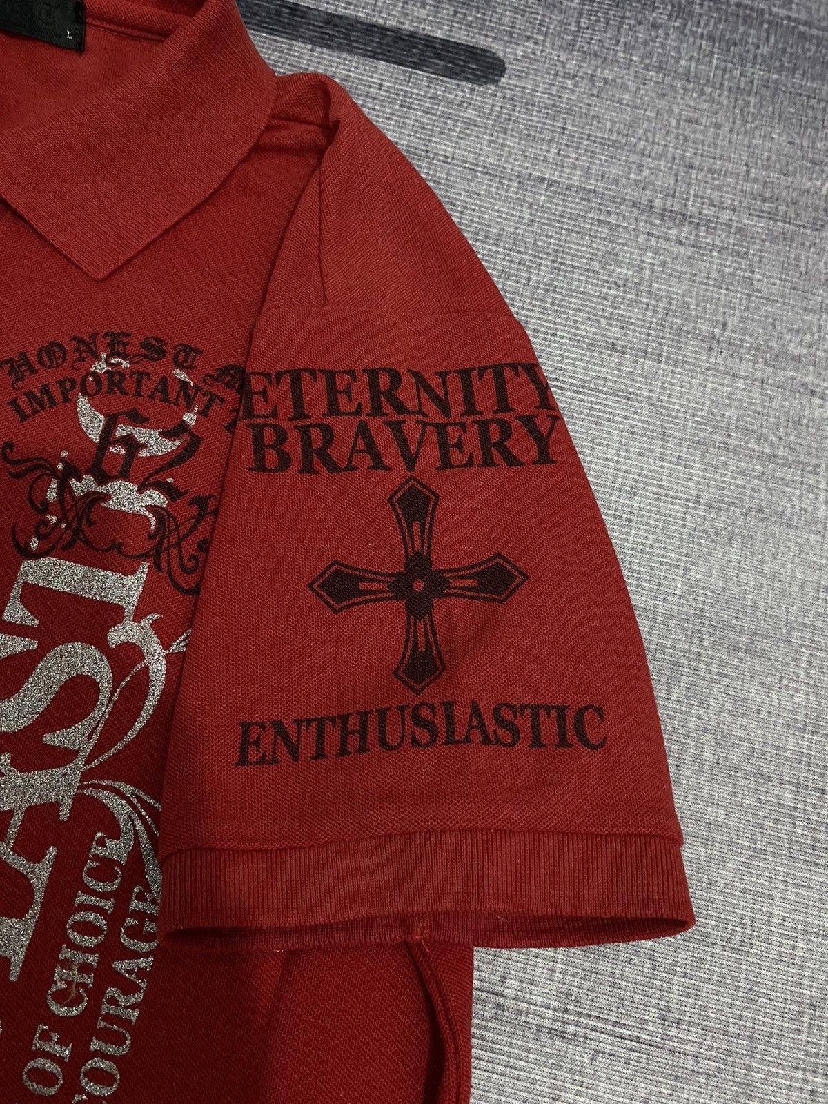 Japanese Brand PRAUT IFSIX LGB PUNK STYLE SHIRT Size US M / EU 48-50 / 2 - 7 Thumbnail