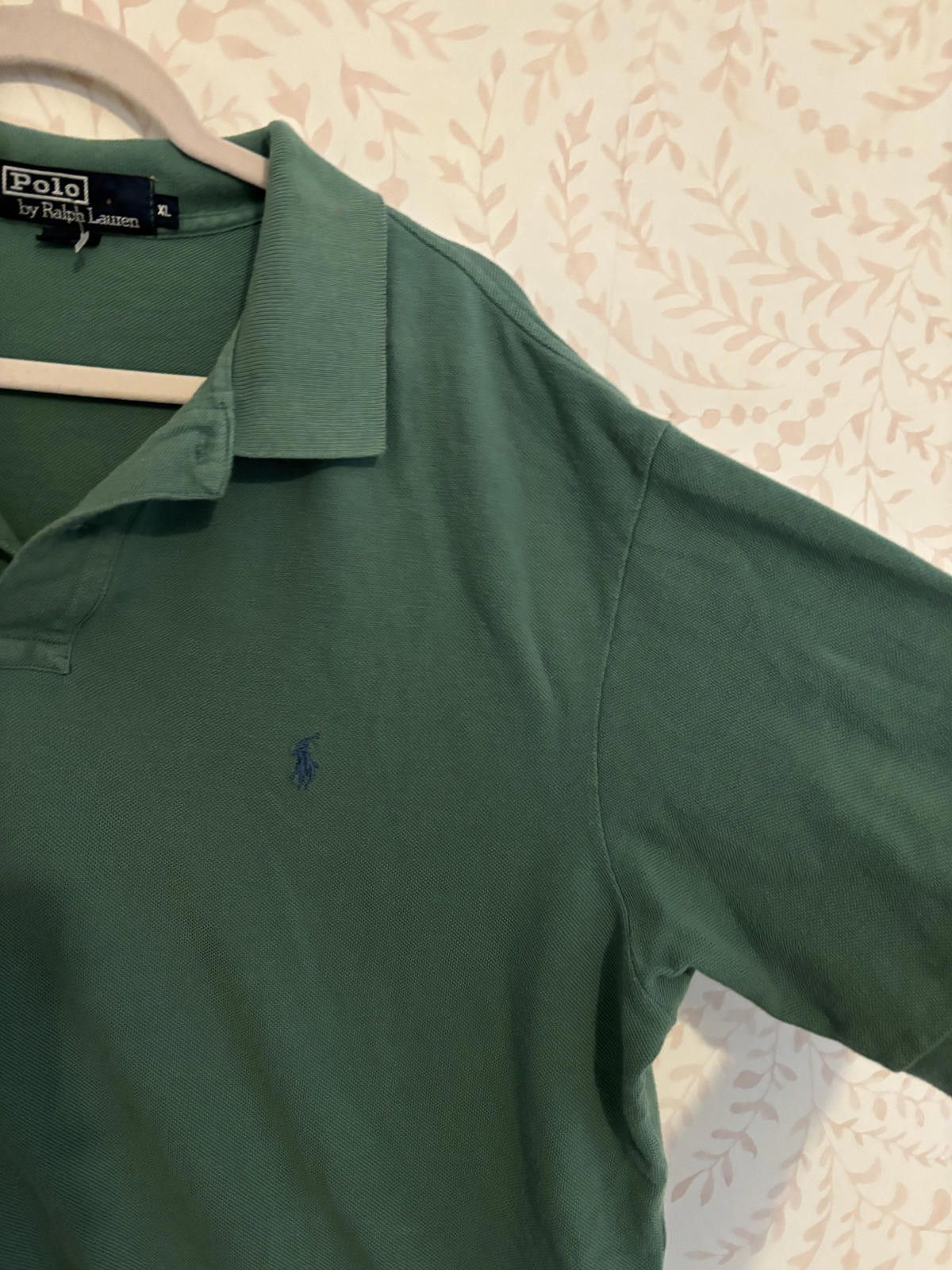 Other Vintage Men's Polo Shirt by Ralph Lauren in Green, XL Size US XL / EU 56 / 4 - 2 Thumbnail