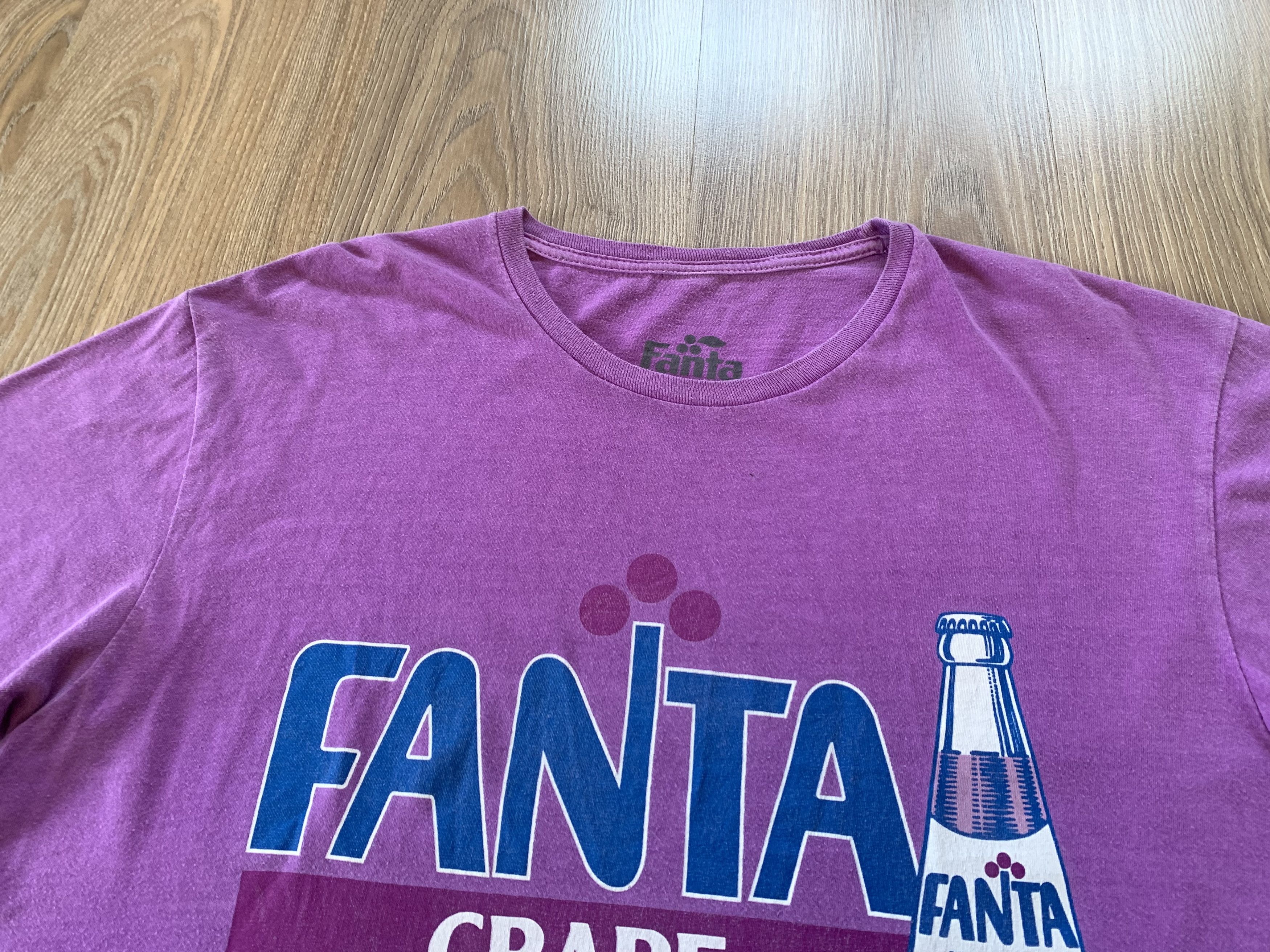 Coca Cola Mens Cotton Fanta Grape Coca Cola Unisex Tee Size US M / EU 48-50 / 2 - 4 Thumbnail