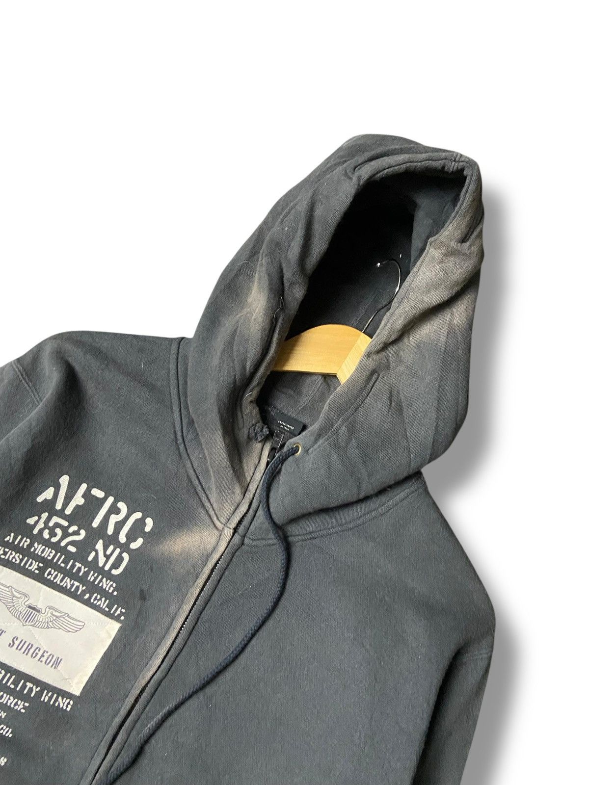 Avirex Avirex Flight Surgeon Zip Up Hoodie Jacket (170) Size US M / EU 48-50 / 2 - 7 Thumbnail