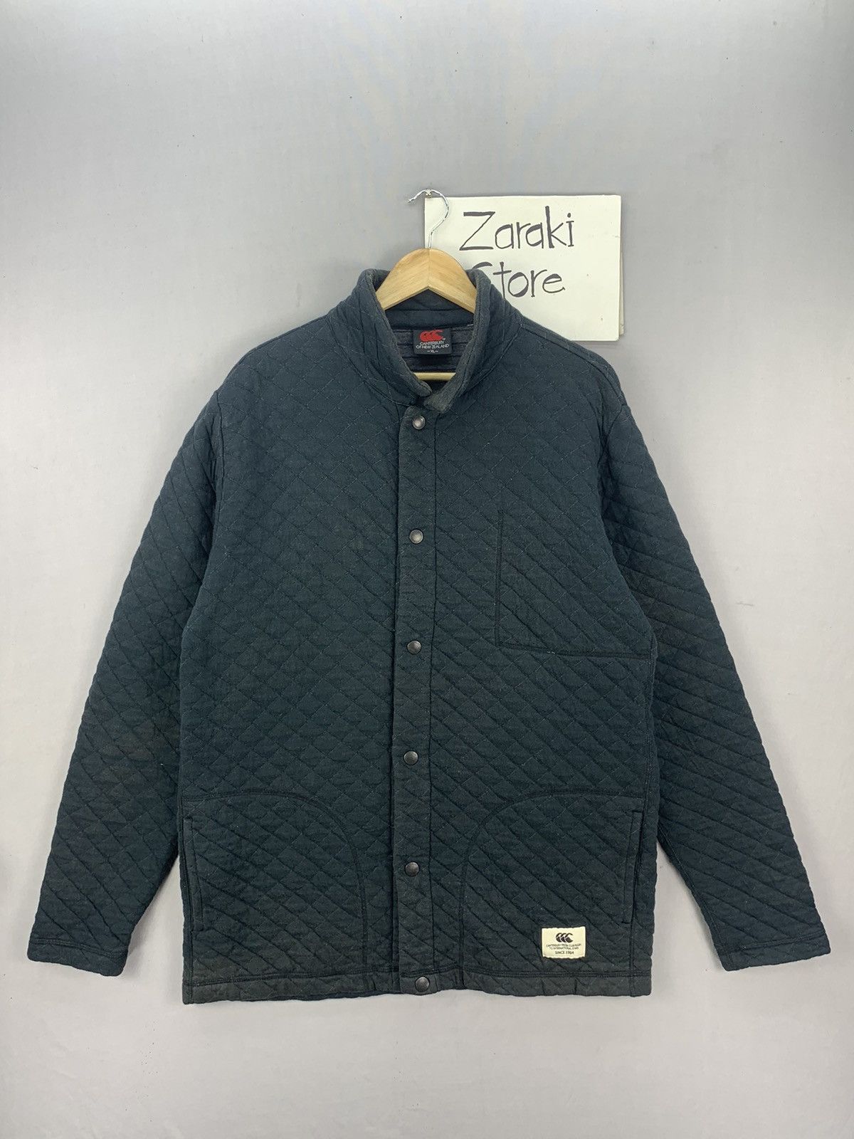 Canterburry of New Zealand Button Quilted Jacket