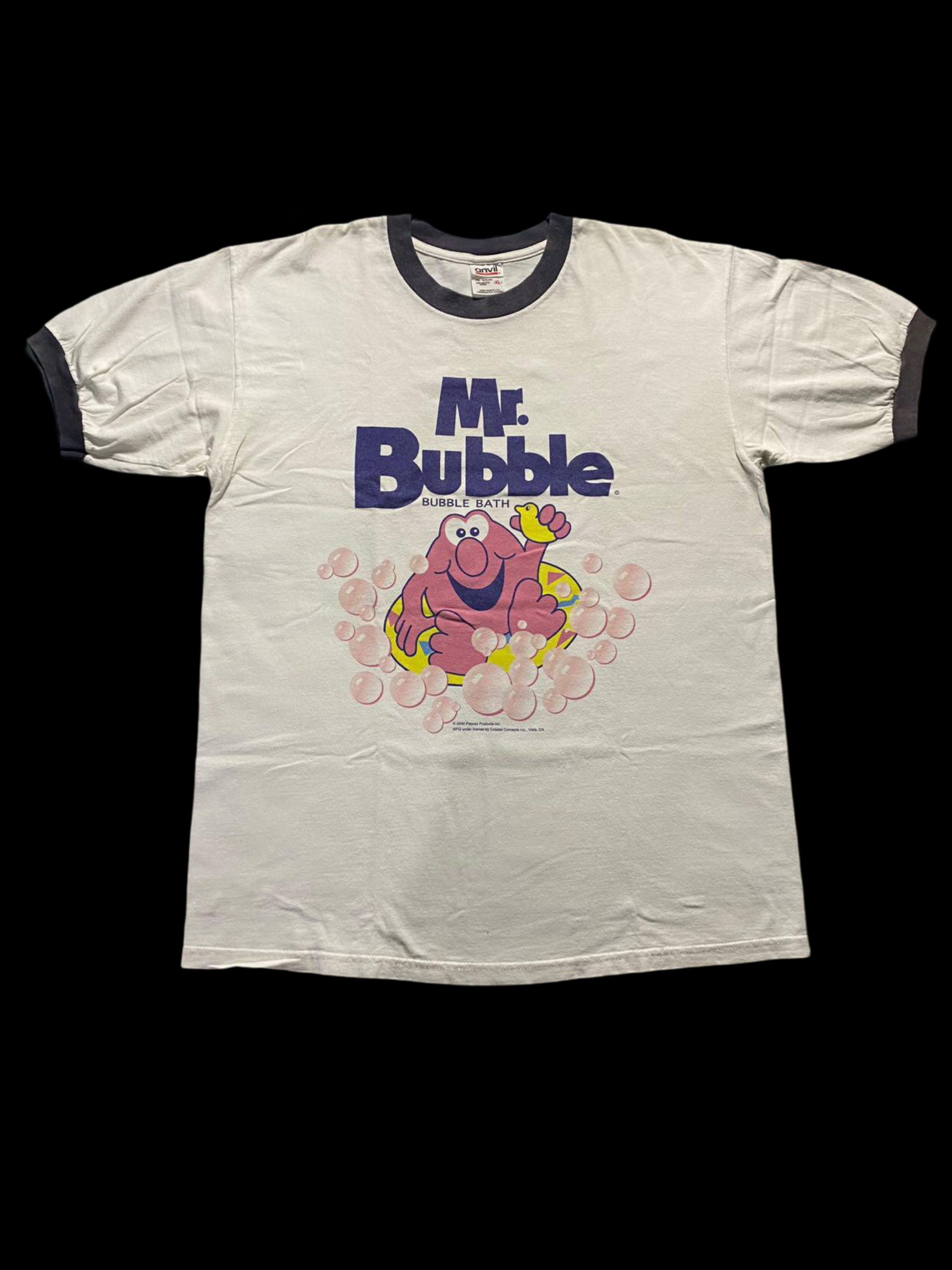 Vintage Mr. Bubbles Bath Vintage Ringer Tee Size US XL / EU 56 / 4 - 4 Thumbnail