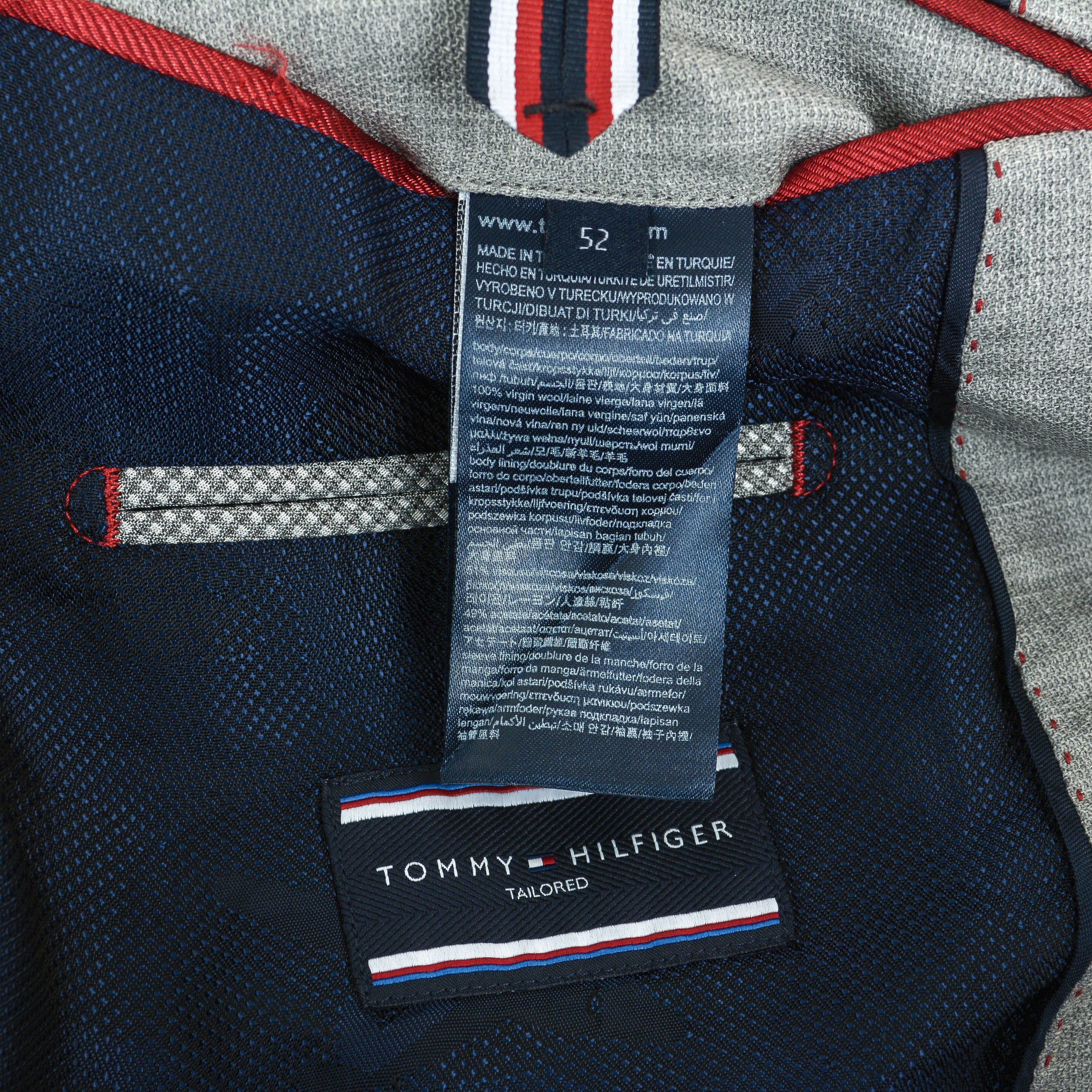 Tommy Hilfiger TH Flex Men Blazer EU 52 Suit Jacket Sport Coat Formal UK 42 Size 42R - 6 Thumbnail