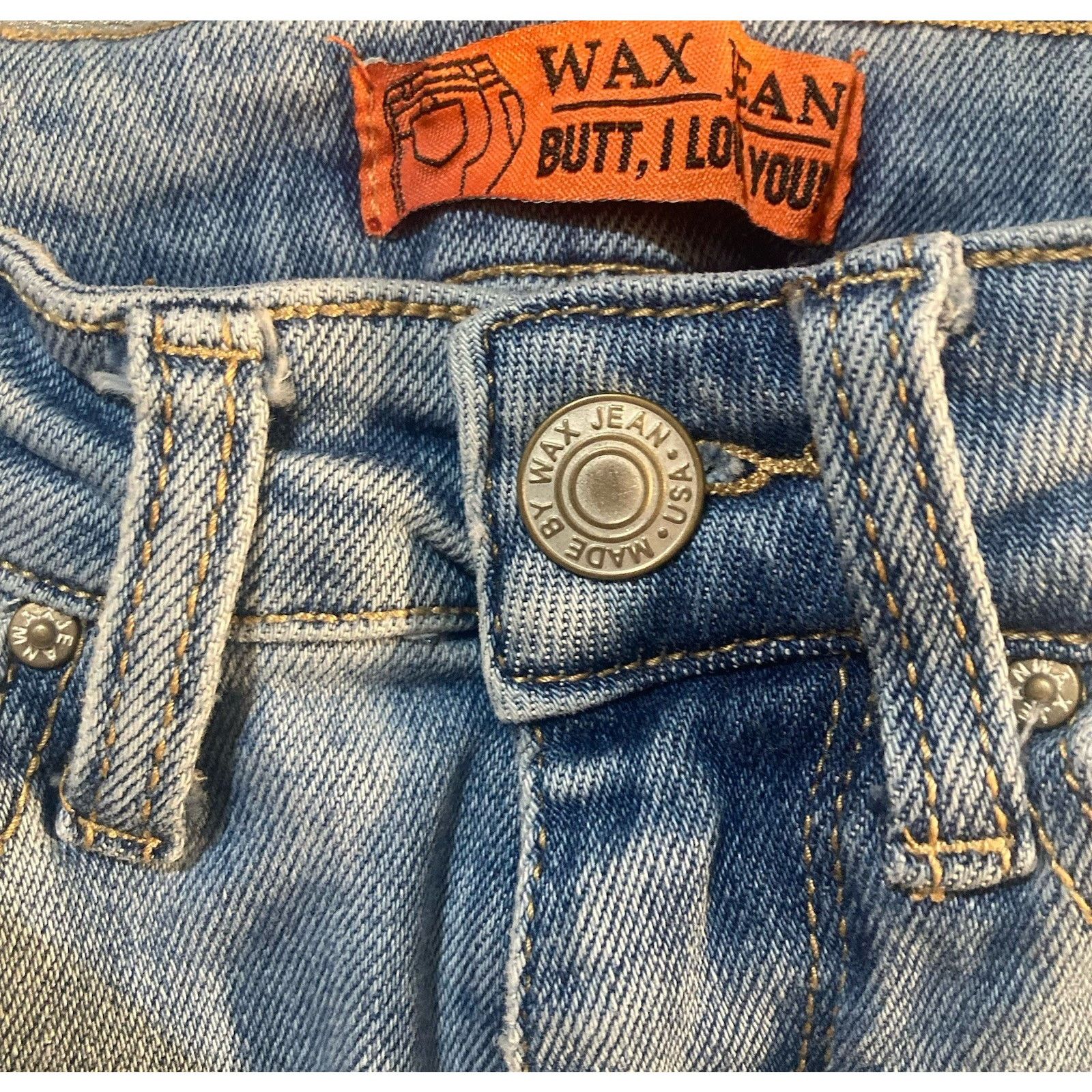 Other Wax Jean Butt Women's Wash Blue Jeans Denim Skinny Jean Sz 1 Size 26" / US 2 / IT 38 - 2 Thumbnail