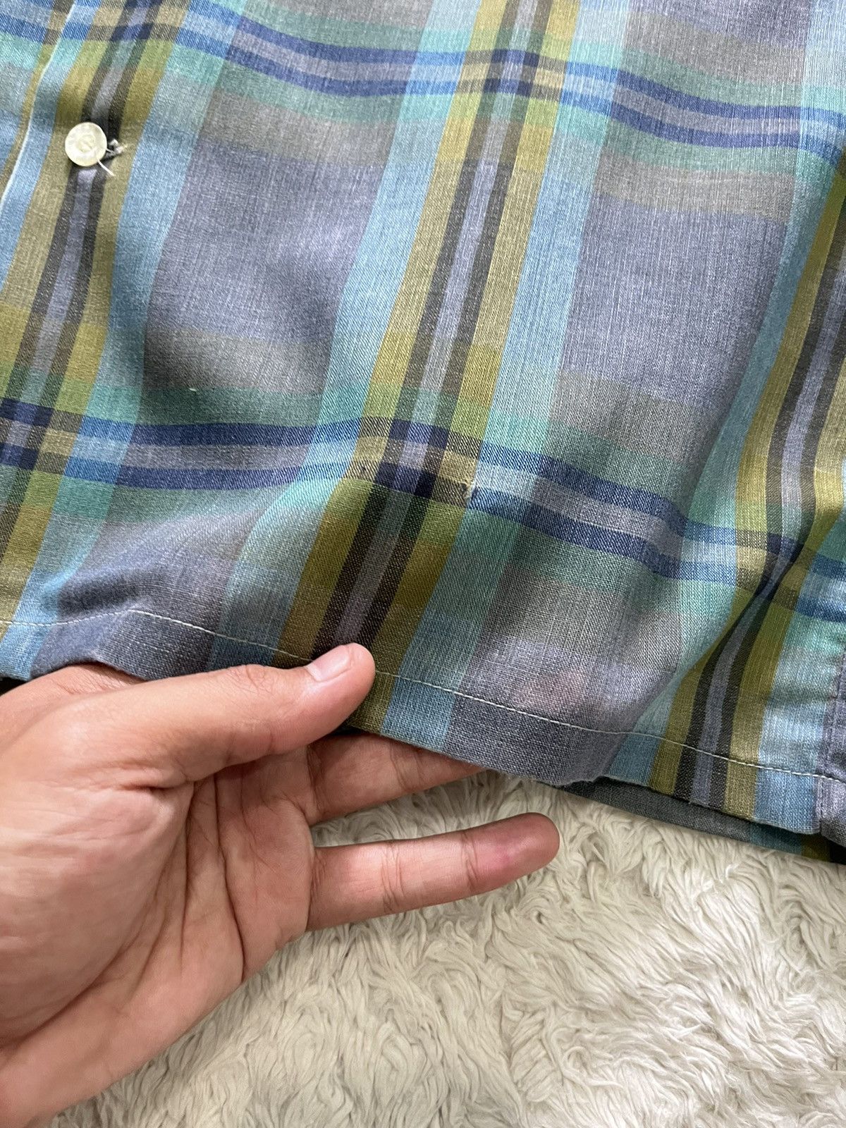 Vintage vintage 60's 70's towncraft by jc penney plaid shirt Size US M / EU 48-50 / 2 - 5 Thumbnail