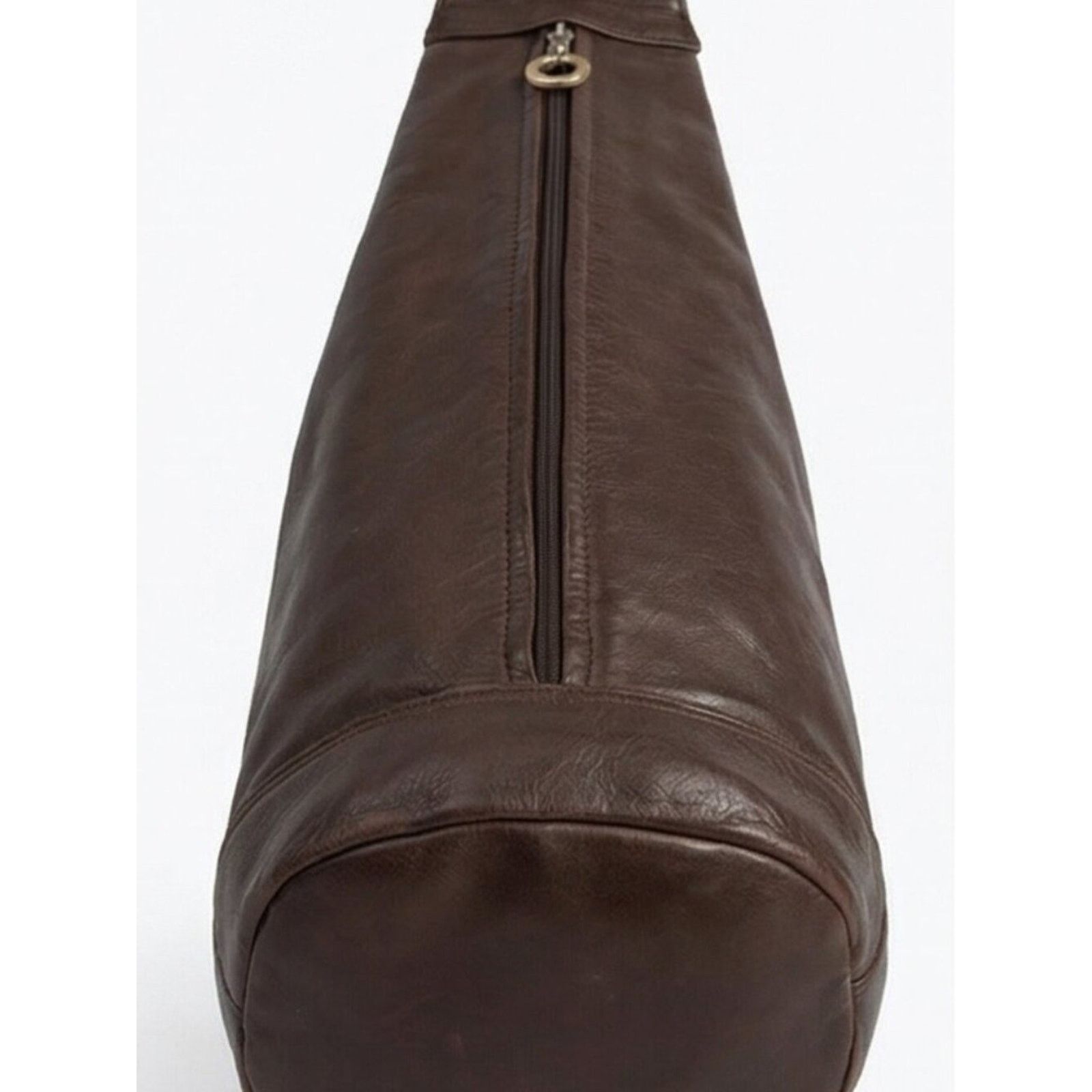 Lord & Taylor Vintage Lord & Taylor Brown Leather Crossbody Bag Size ONE SIZE - 4 Thumbnail