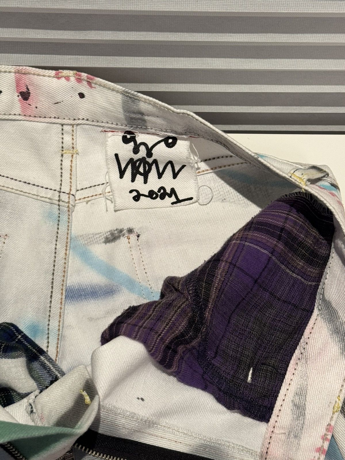 Asspizza 1/1 ASSPIZZA DENIM THERAPY JEANS 2021 Size US 32 / EU 48 - 7 Thumbnail
