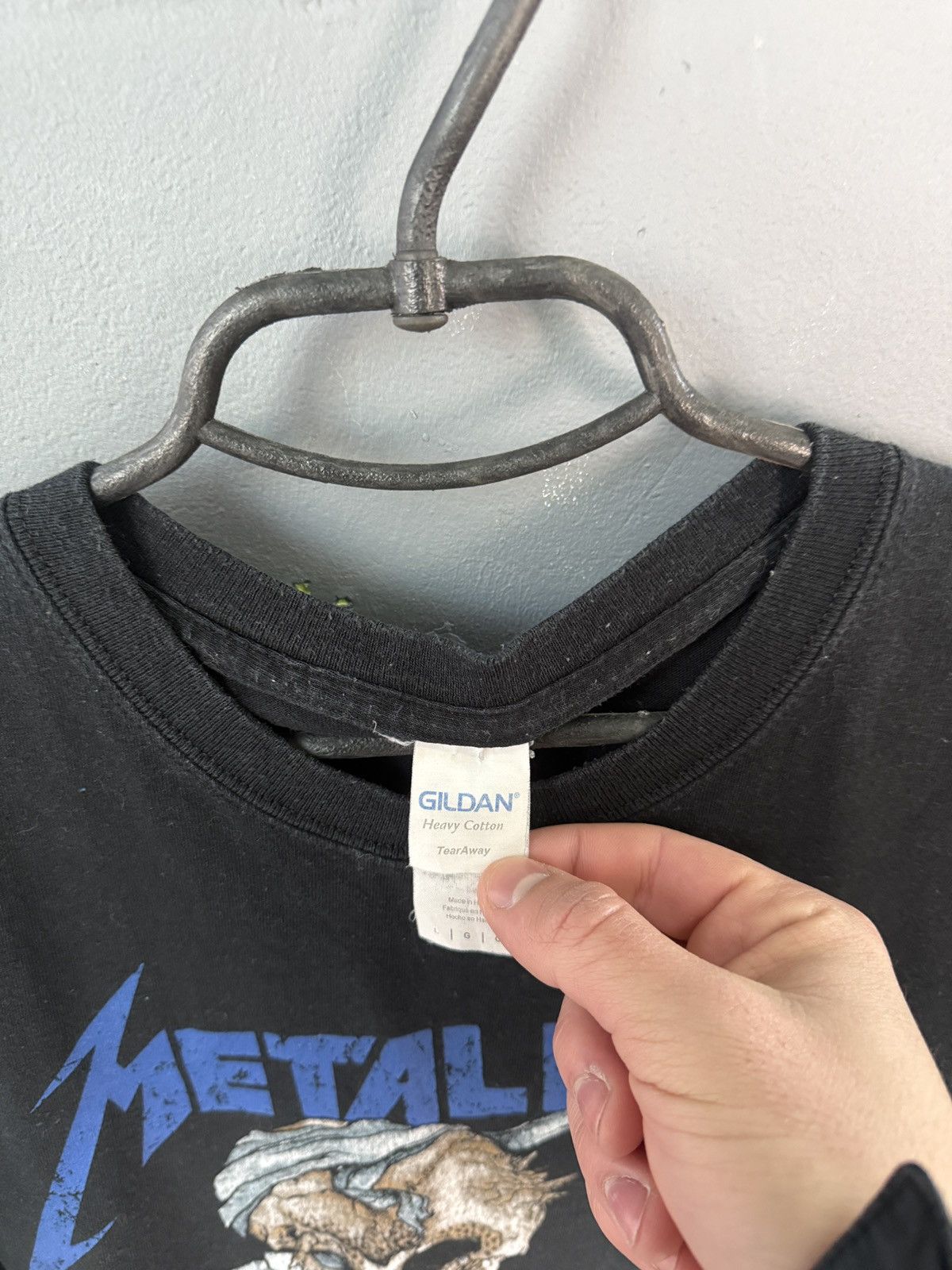 Metallica Vintage 00’s Metallica Tee Shirt Double Logo y2k Size US L / EU 52-54 / 3 - 5 Thumbnail