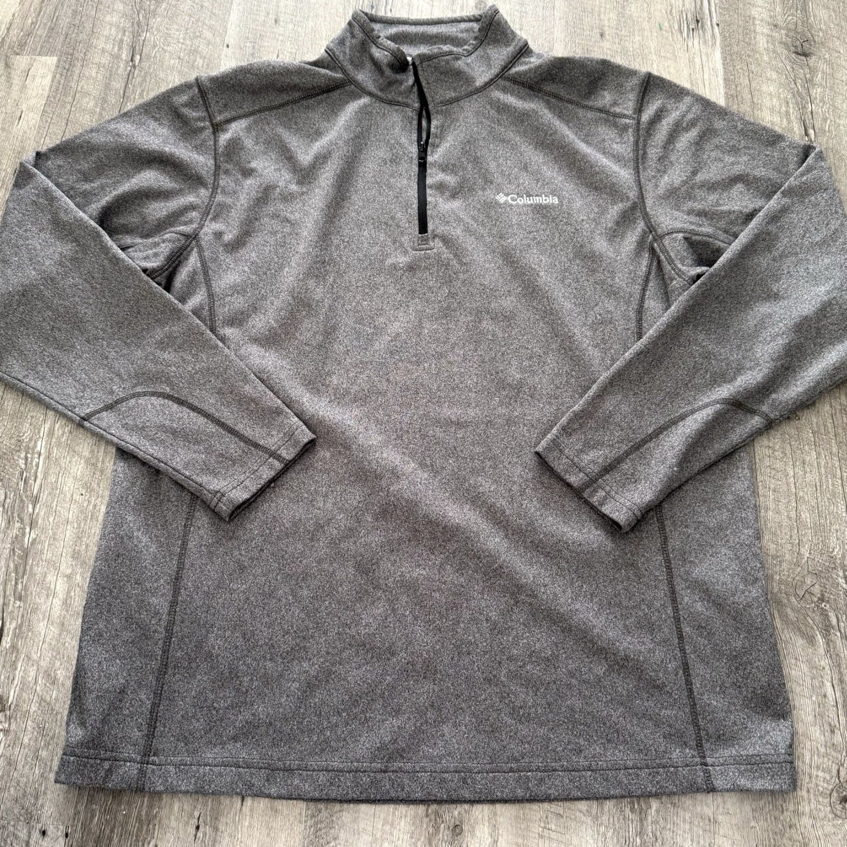 Vintage Columbia 1/4 Zip Pullover Sweatshirt Mens Large Gray Pine Ridge Fleece XM6279 Size US L / EU 52-54 / 3 - 7 Thumbnail