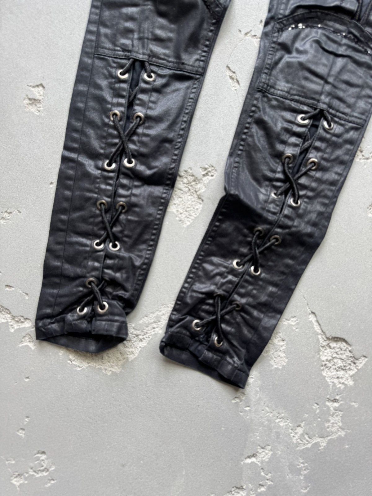 Dolce & Gabbana DOLCE GABBANA Vintage Ghotic Pants Size 28" / US 6 / IT 42 - 7 Thumbnail