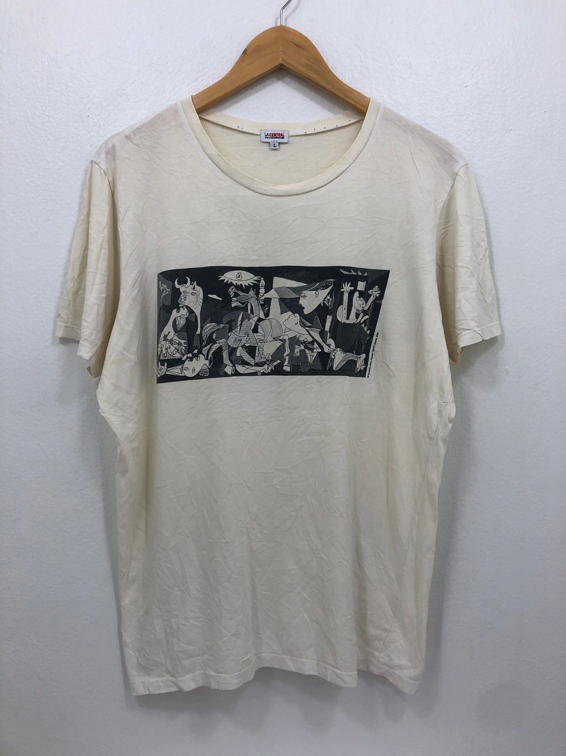 Vintage Vintage 00's PABLO PICASSO Guernica shirt Art BN Size US L / EU 52-54 / 3 - 5 Thumbnail