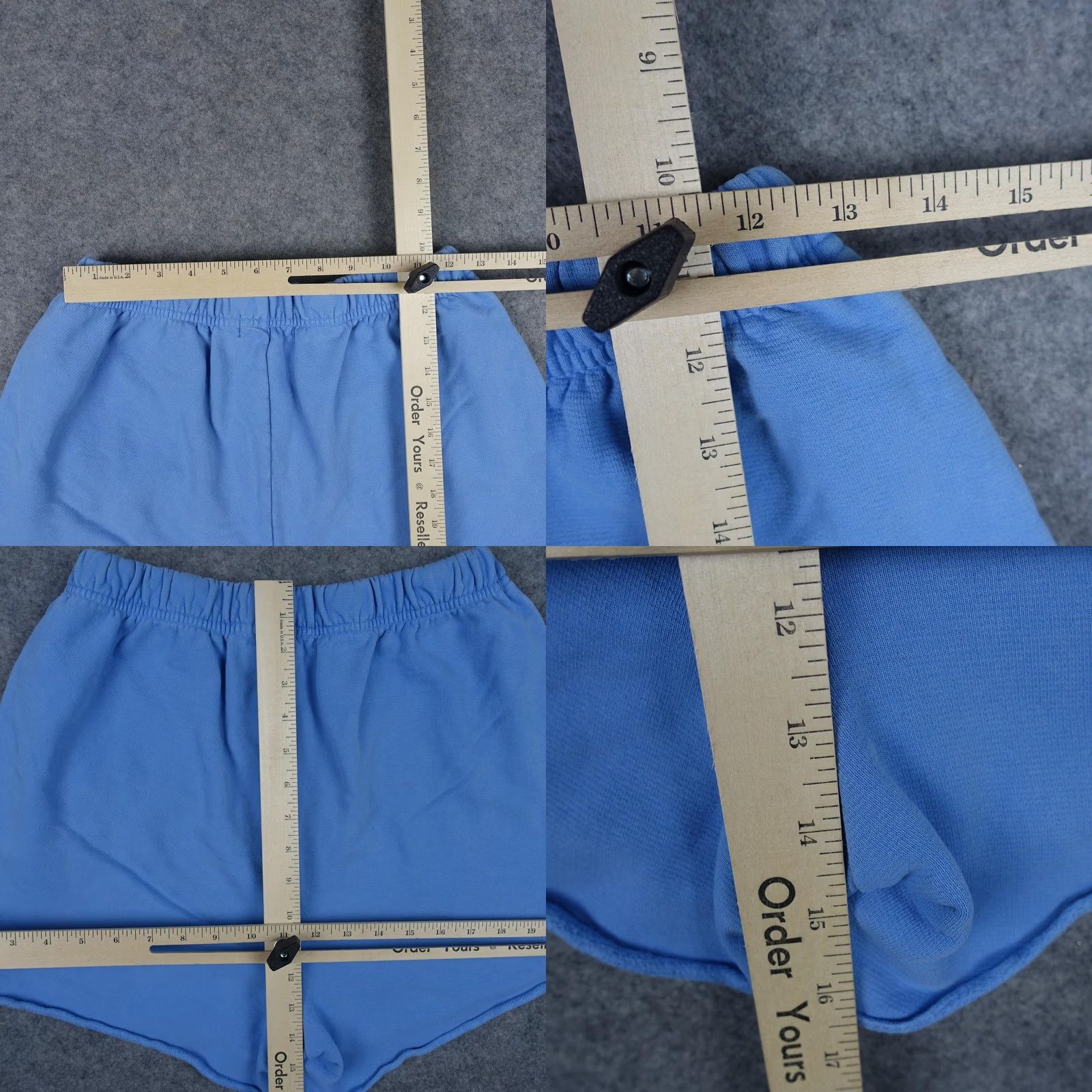 Vintage Mayfair Sweat Shorts Womens M L Blue Athletic Club Logo French Terry Shirt? Size 32" / US 10 / IT 46 - 8 Thumbnail