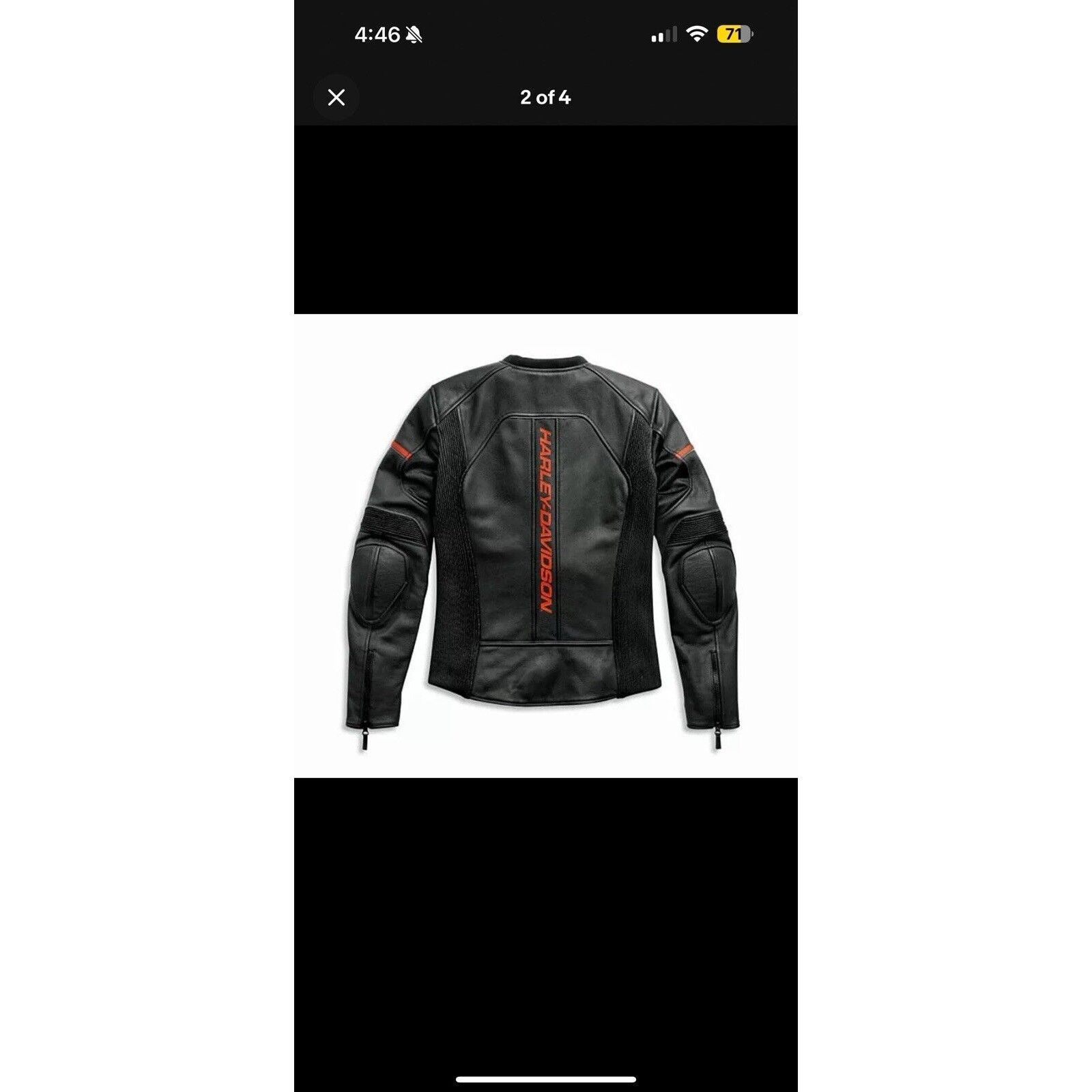 Harley Davidson Harley-Davidson Women's Brawler Leather Jacket - 98007-21VW Size S / US 4 / IT 40 - 11 Thumbnail