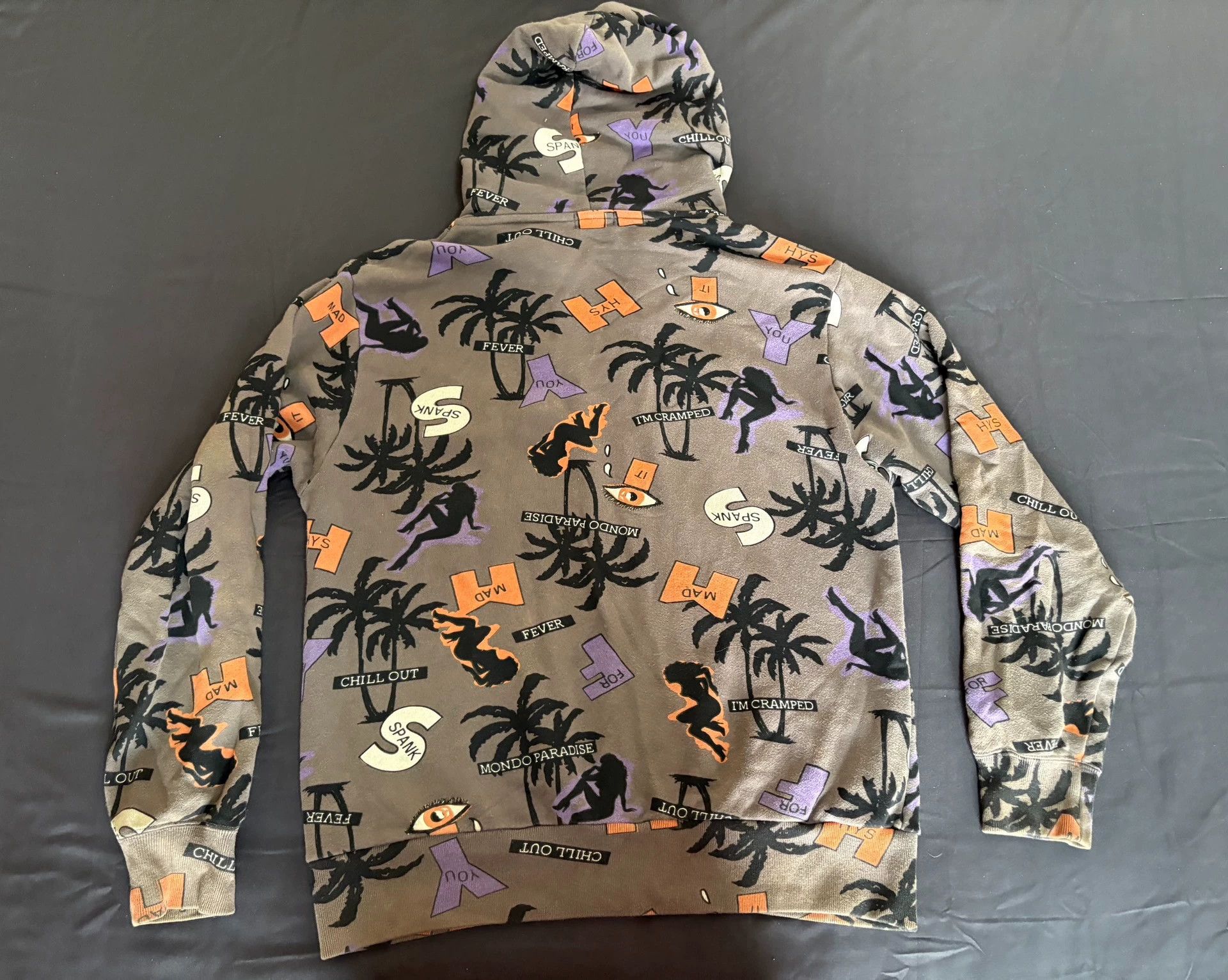 Hysteric Glamour Hysteric Glamour Vintage Printed Hoodie Rare Plus Size Size L / US 10 / IT 46 - 6 Thumbnail
