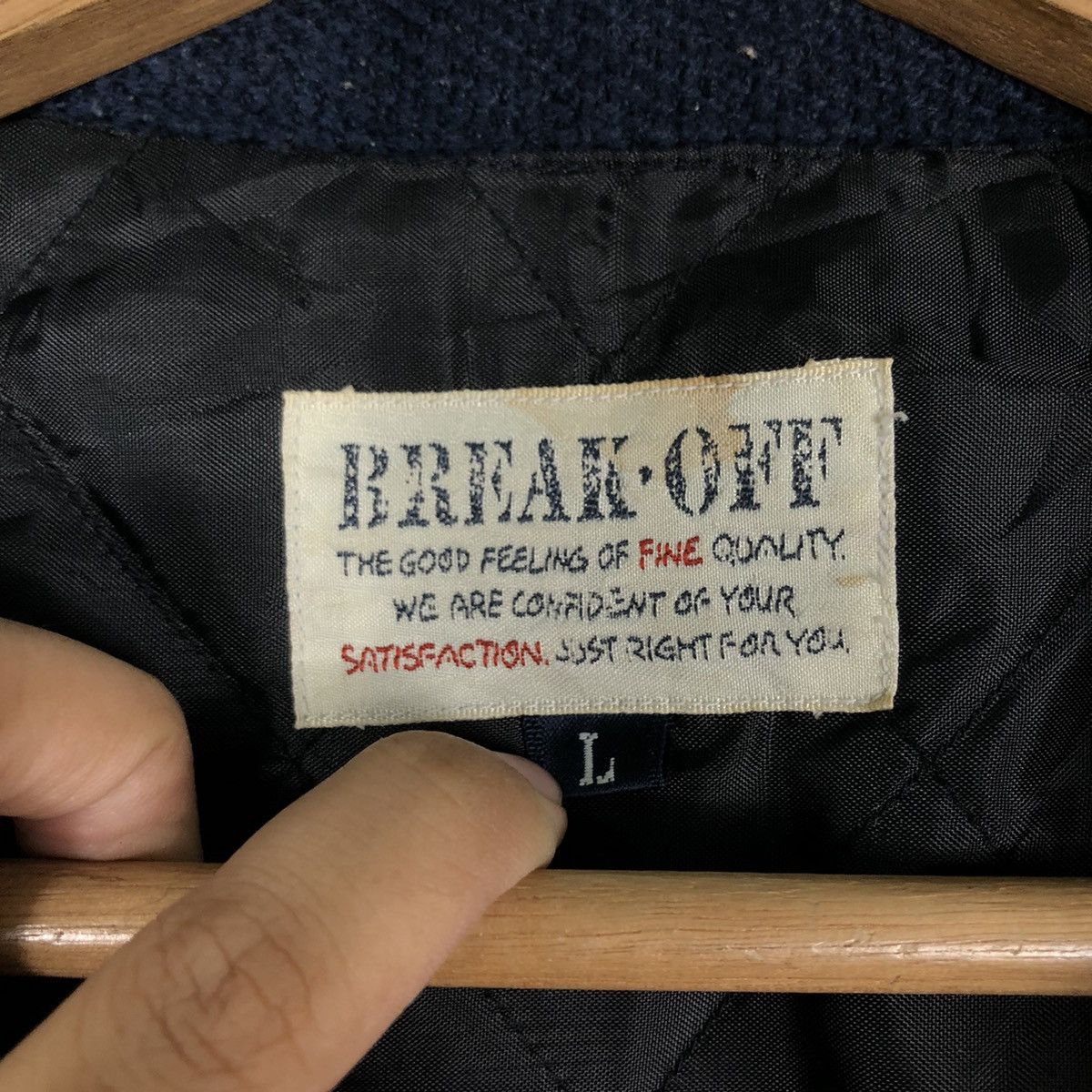 Hysteric Glamour 🔥Vintage Wool Biker Bomber Jacket Break Off Japan Size US L / EU 52-54 / 3 - 18 Thumbnail