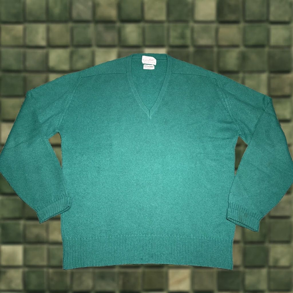 George VINTAGE Capper McGeorge 100% Cashmere Cardigan Kelly Green Made Scotland Mens 44 Casual 1970s Grunge Shirt/Cardigan Size US XXL / EU 58 / 5 - 1 Thumbnail