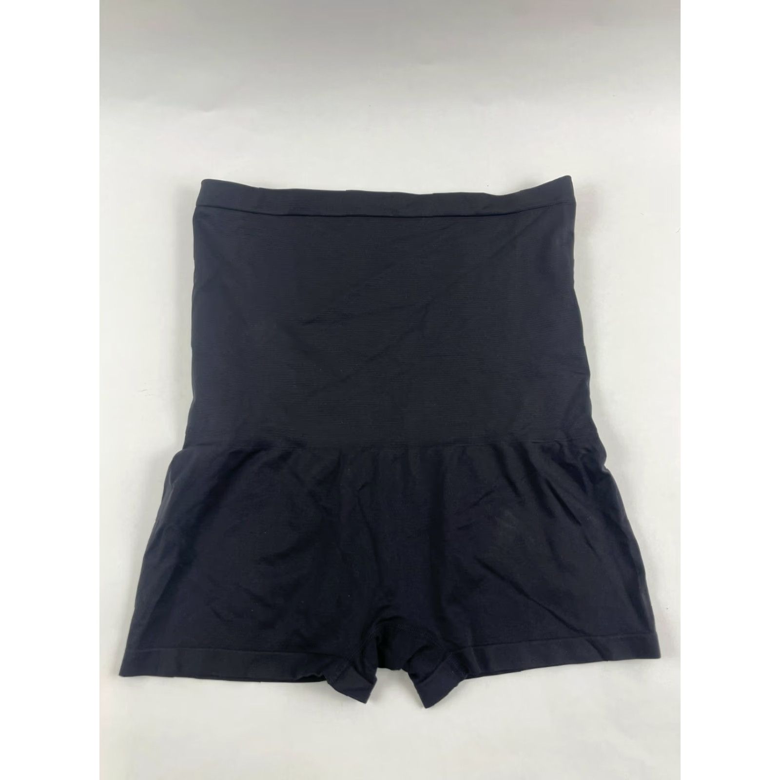 Jockey Jockey Life Collection Slimmer Short Shapewear Women's XXL Black Pull On High-Waisted Shapewear Size 40" / US 18 - 2 Thumbnail
