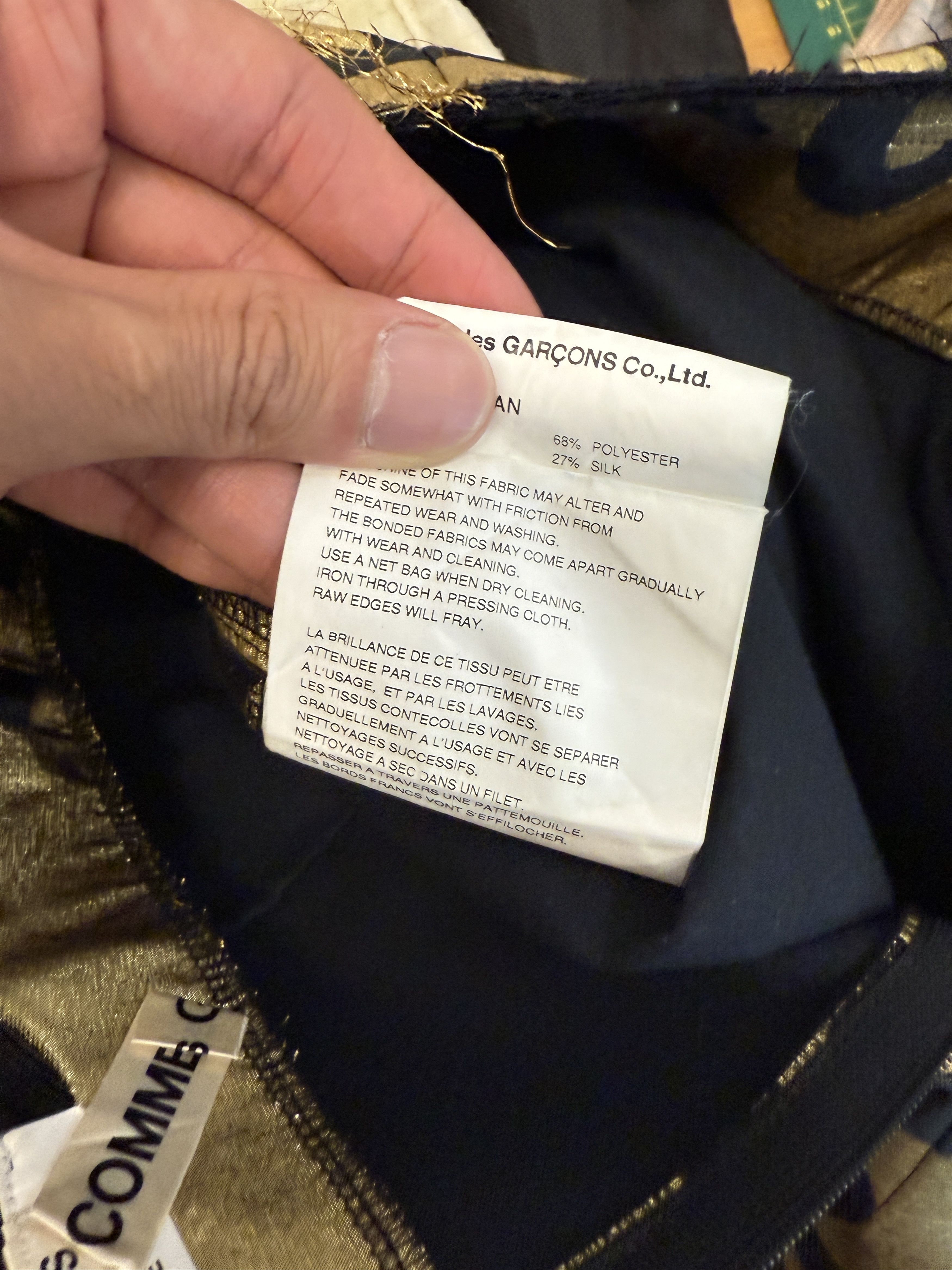 Comme des Garcons Comme does garçons cut out shorts Size US 29 - 9 Thumbnail