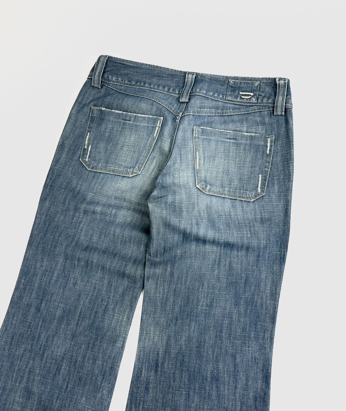 Diesel × Vintage Vintage Diesel Cargo Jeans Blue Denim Pants Y2k rare Size 30" / US 8 / IT 44 - 5 Thumbnail