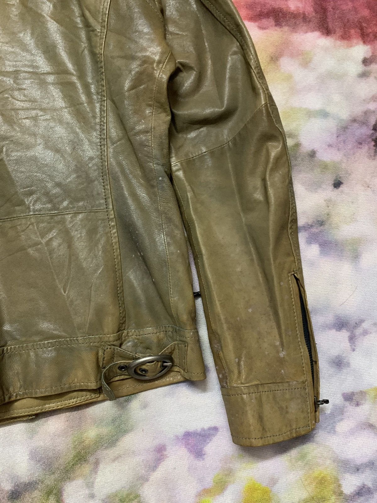 5351 POUR LES HOMMES Double Collar Punk Apocalypse Leather 14th Addiction Lgb Size US S / EU 44-46 / 1 - 15 Thumbnail