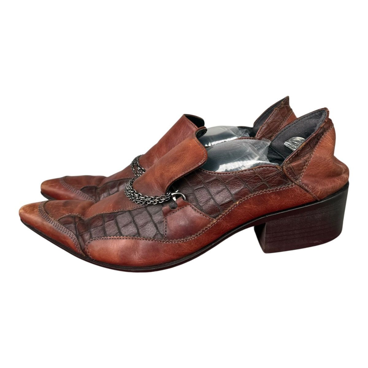 Tornado Mart Vintage Tornado Mart Leather Bondage Boots Size US 7.5 / EU 40-41 - 4 Thumbnail