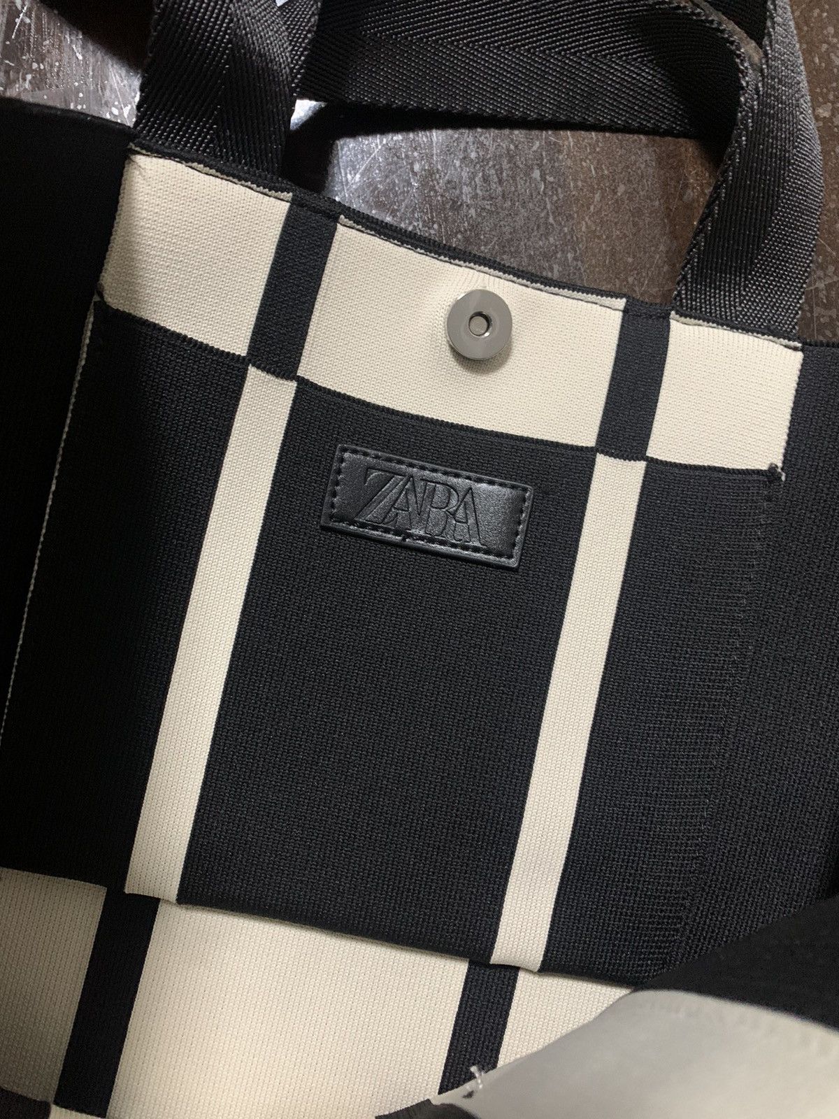 Zara ZARA Stripes Shoulder Bag Size ONE SIZE - 6 Thumbnail