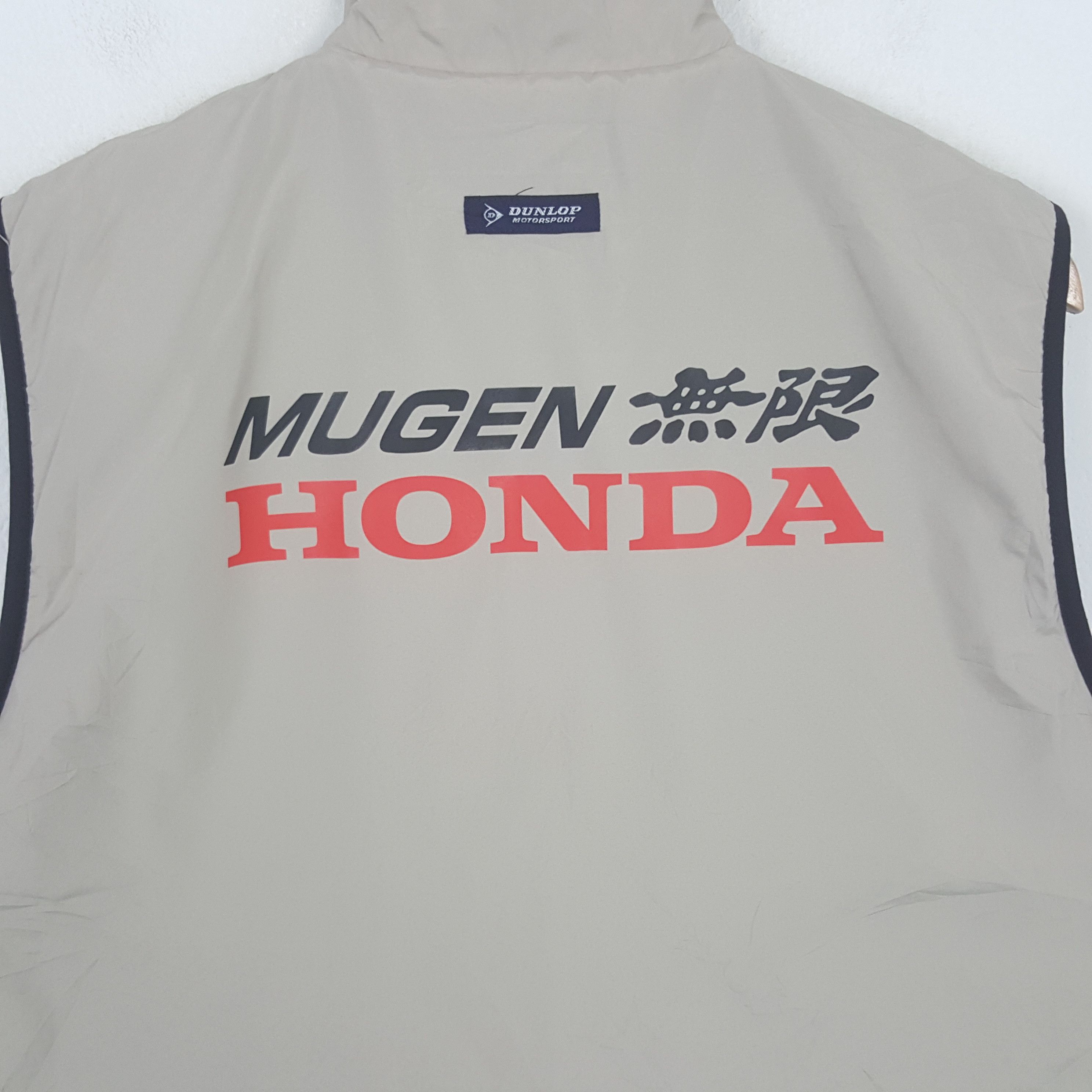Dunlop Vintage Mugen Honda X Dunlop Racing Team Vest Jacket RR13 Size US L / EU 52-54 / 3 - 2 Thumbnail