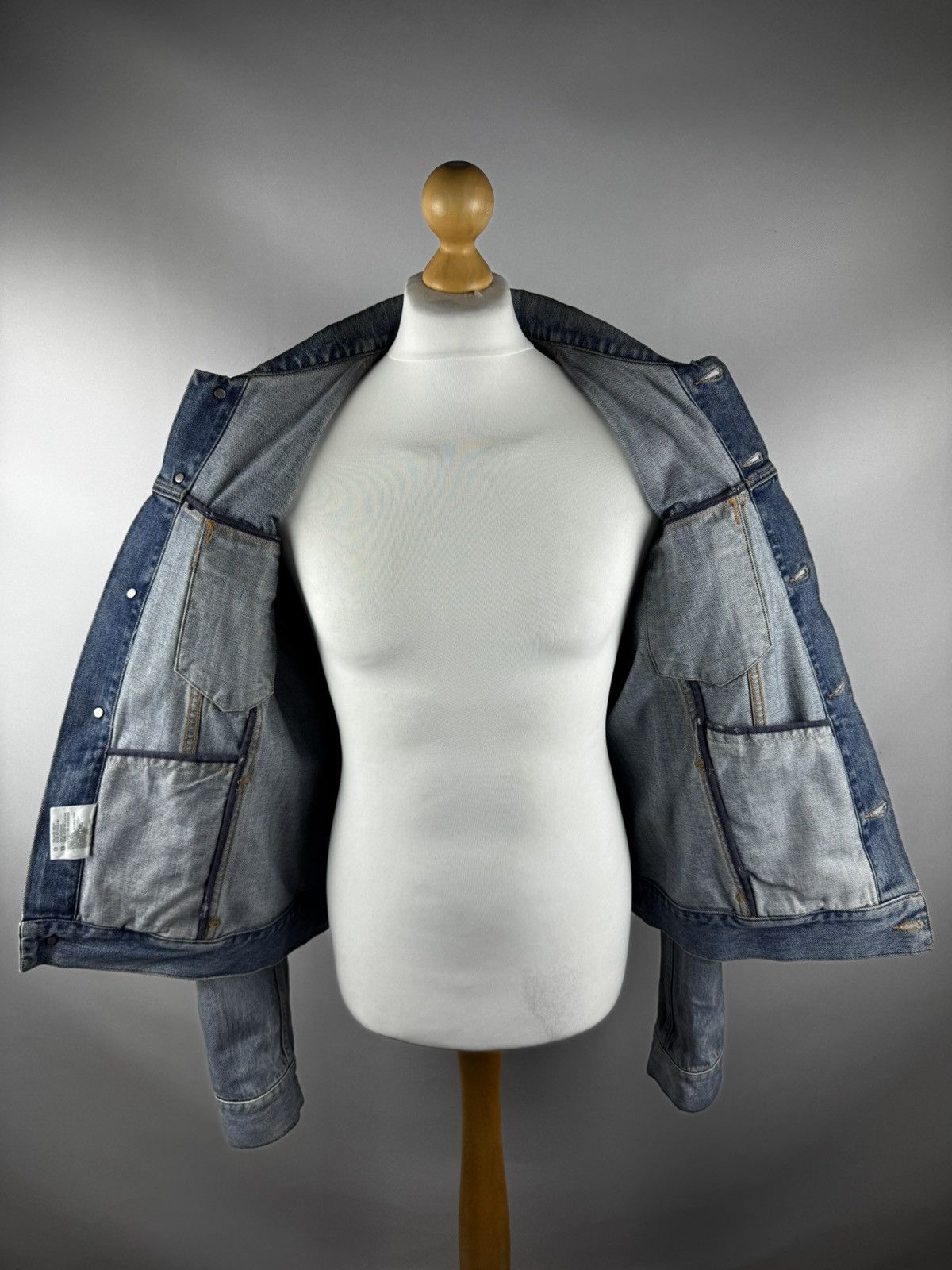 Gucci × Vintage Gucci Denim Jacket Vintage Rare Size US L / EU 52-54 / 3 - 13 Thumbnail