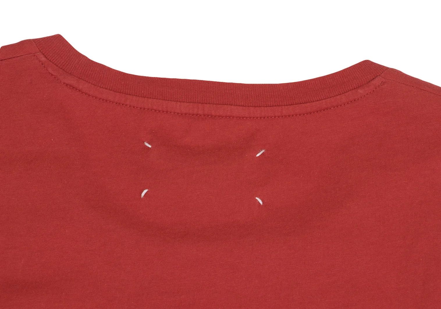 Maison Margiela Crew Neck T-Shirt in Red Size 46 Size US S / EU 44-46 / 1 - 8 Thumbnail