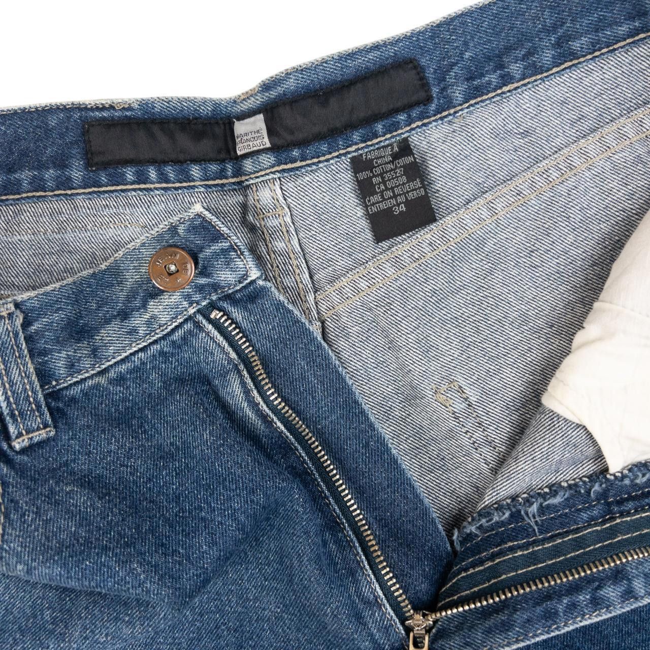 Designer Vintage Marithe + Francois Girbaud Denim Jeans Size W33 Size US 32 / EU 48 - 5 Thumbnail