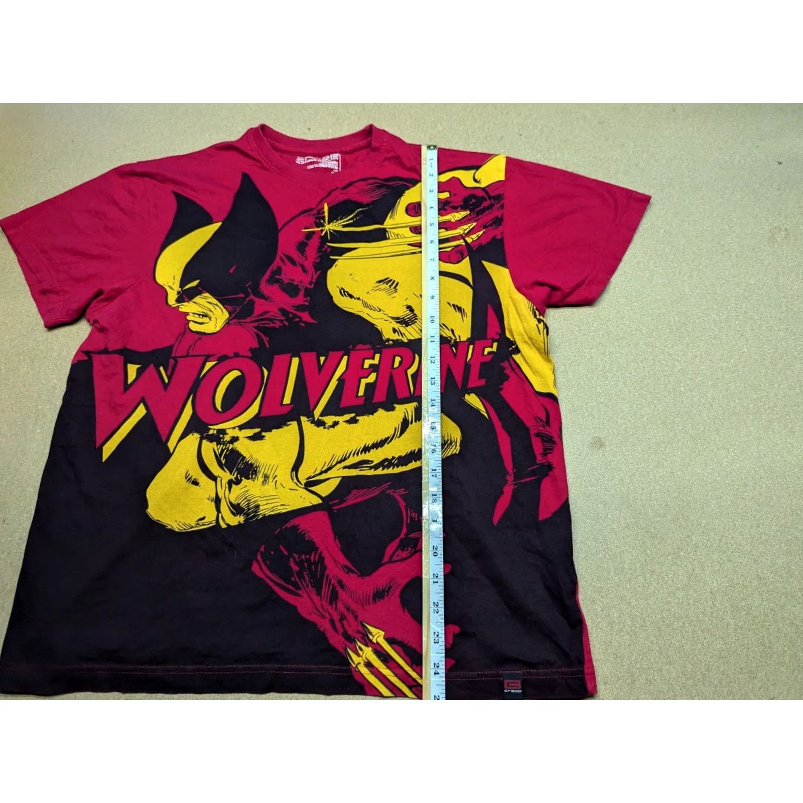Vintage Cropp Wolverine T-Shirt Mens Size M Red Big Print Marvel Comics Shirts Mens Red - CROPP Wolverine T-Shirt Big Print Marvel Comics Red Size M Mens Size US M / EU 48-50 / 2 - 3 Thumbnail