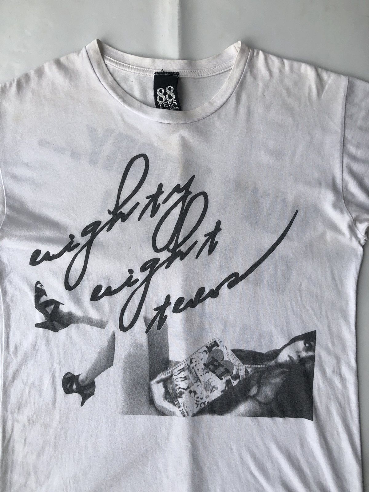 Hysteric Glamour Japanese Poem 88 Tee Don’t Worry Be Happy hysteric Style Tee Size US M / EU 48-50 / 2 - 4 Thumbnail