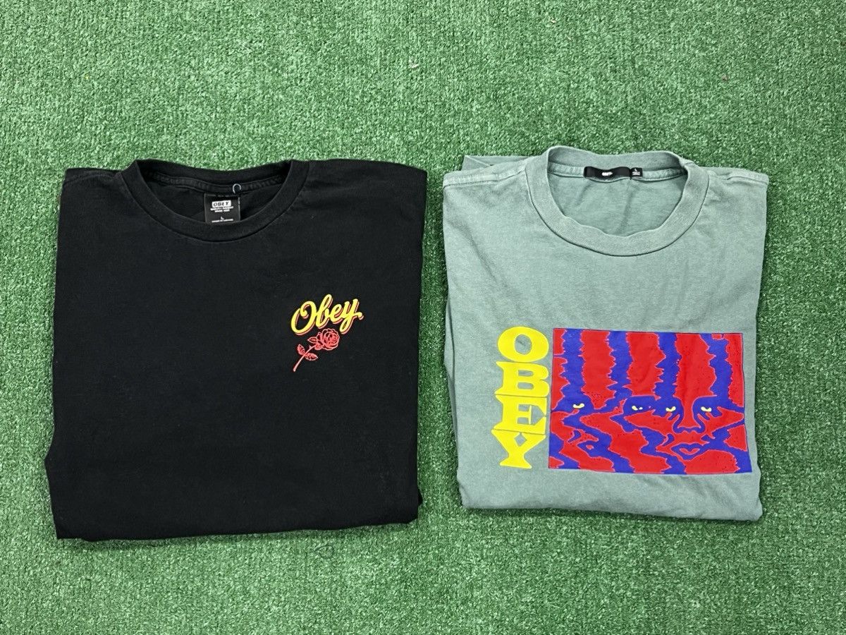 Obey 2 Obey Clothing Long Sleeve tees Size US L / EU 52-54 / 3 - 1 Thumbnail