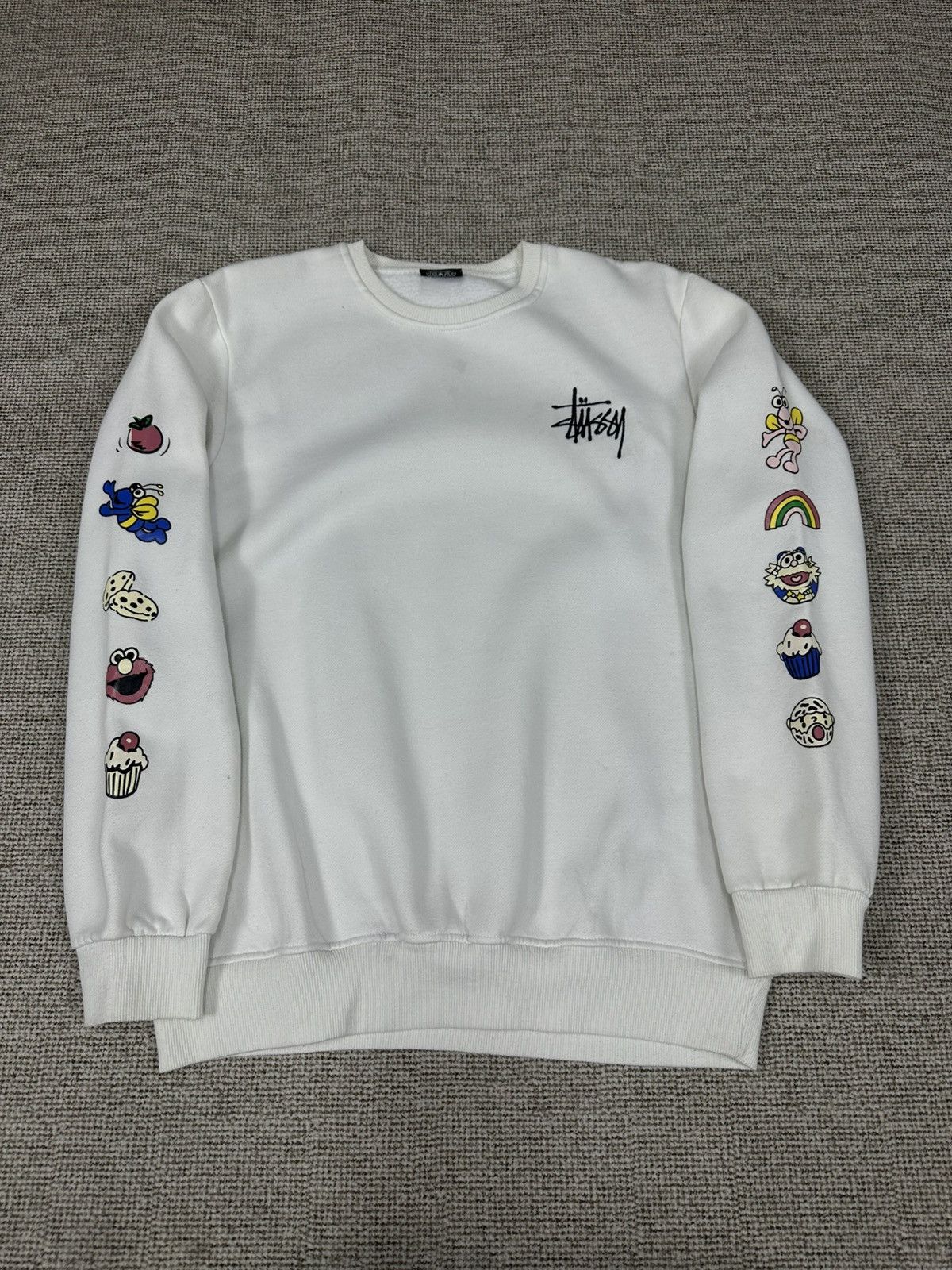 Stussy Vintage Stussy X Sesame Street Crewneck Z306 Size US L / EU 52-54 / 3 - 2 Thumbnail