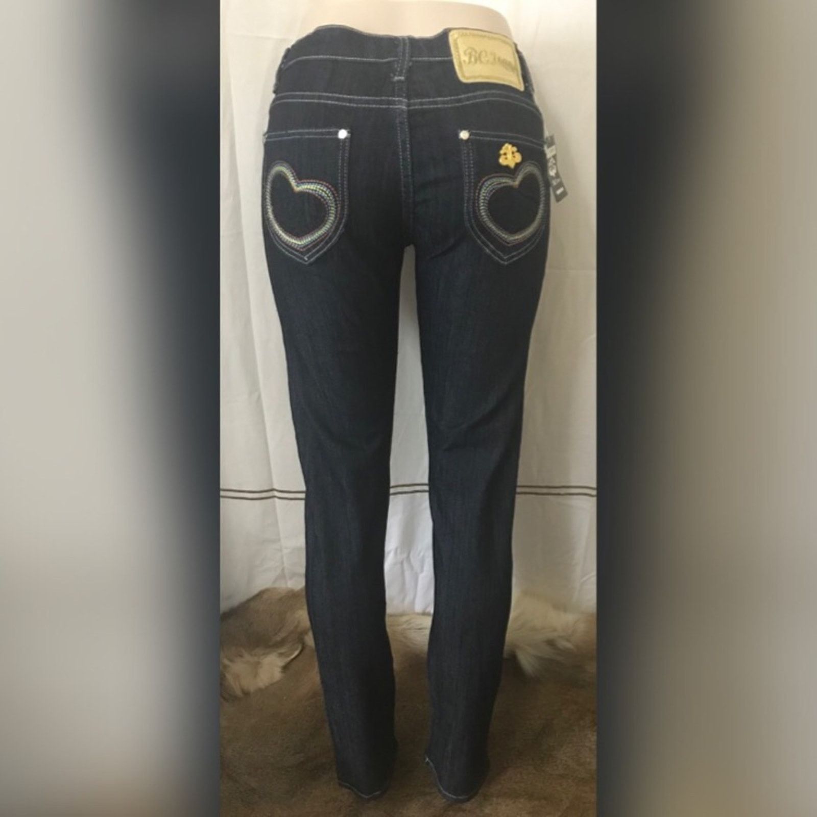 Other BC Jeans New Orleans Saints Embellished Jeans Size 30" / US 8 / IT 44 - 3 Thumbnail