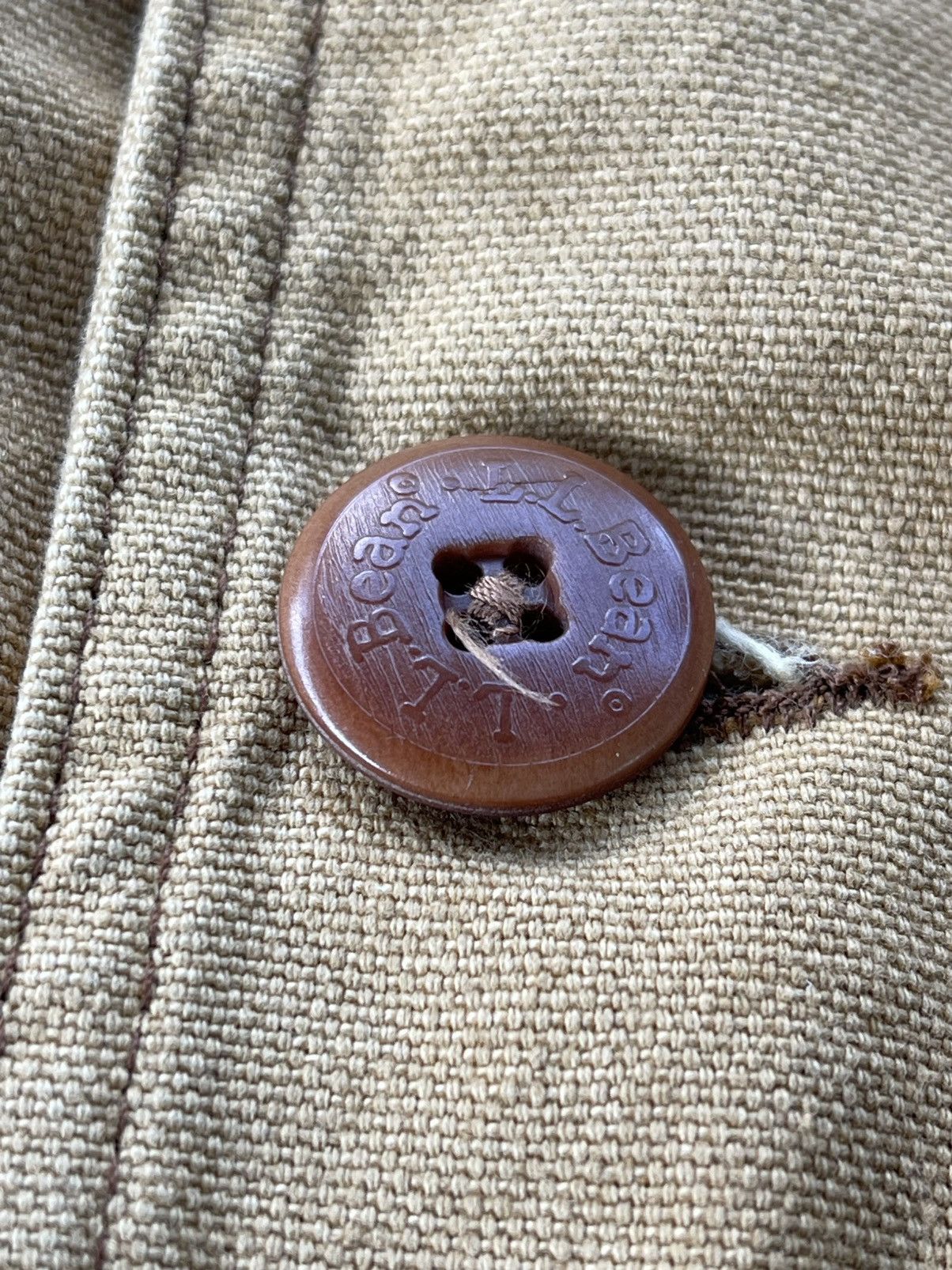 L.L. Bean Vintage 90s L.L. Bean Men's Field Coat With Wool/Nylon Liner Size US M / EU 48-50 / 2 - 17 Thumbnail