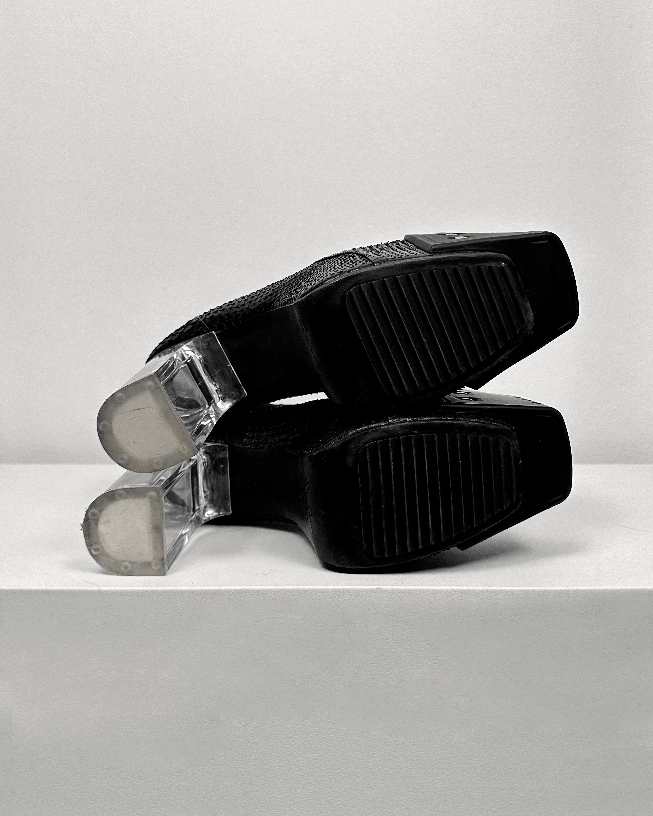 Rick Owens Rick Owens Piracucu Leather Kiss Beatle Platform Heels Size US 7 / EU 40 - 4 Thumbnail