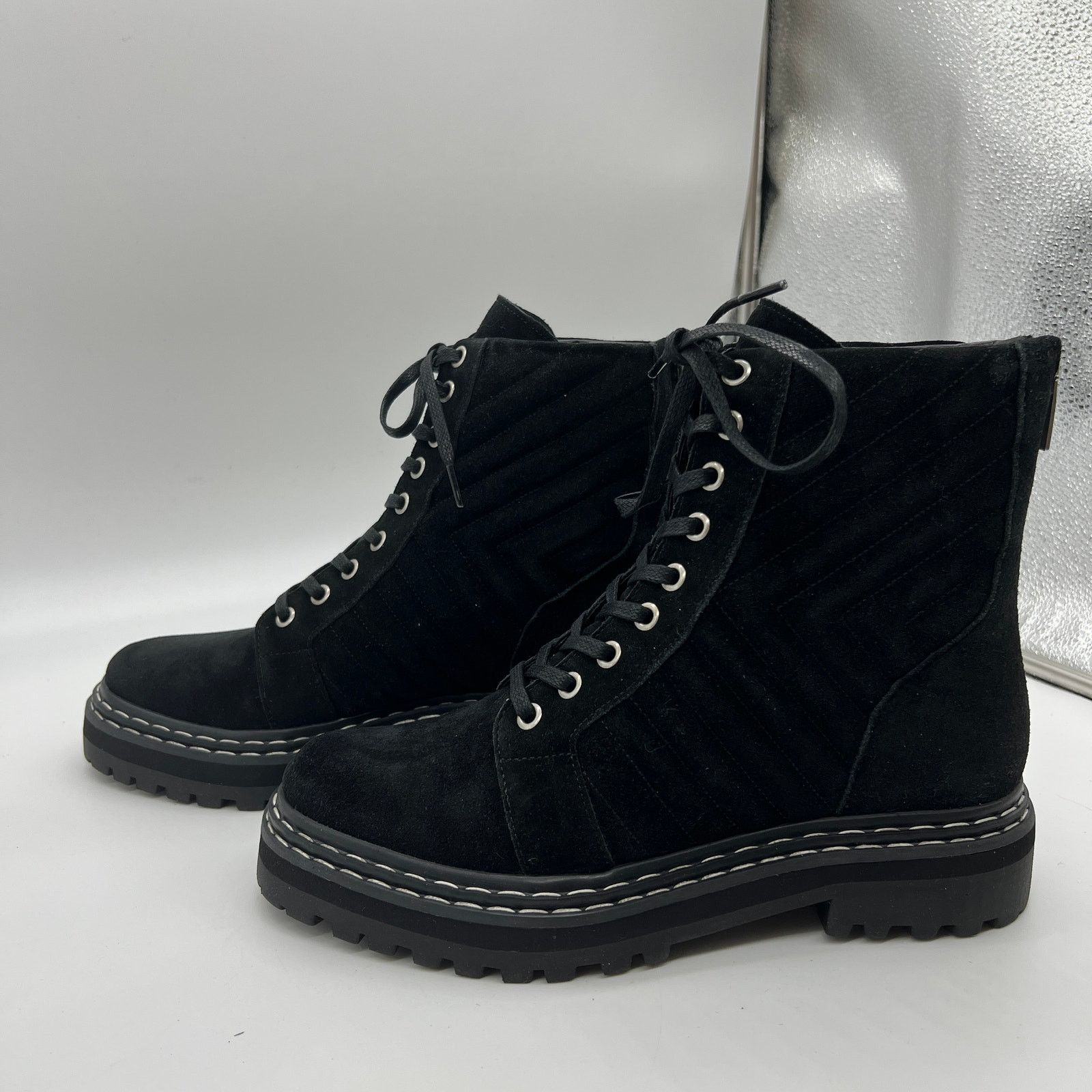 Other Vince Camuto x Fashion Jackson Suede Hiker Boots Size 8.5 Size US 8.5 / IT 38.5 - 6 Thumbnail