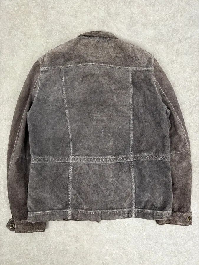 Giorgio Brato 2000s Giorgio Brato Grey Suede Multi-Pocket Leather Jacket Size US M / EU 48-50 / 2 - 6 Thumbnail
