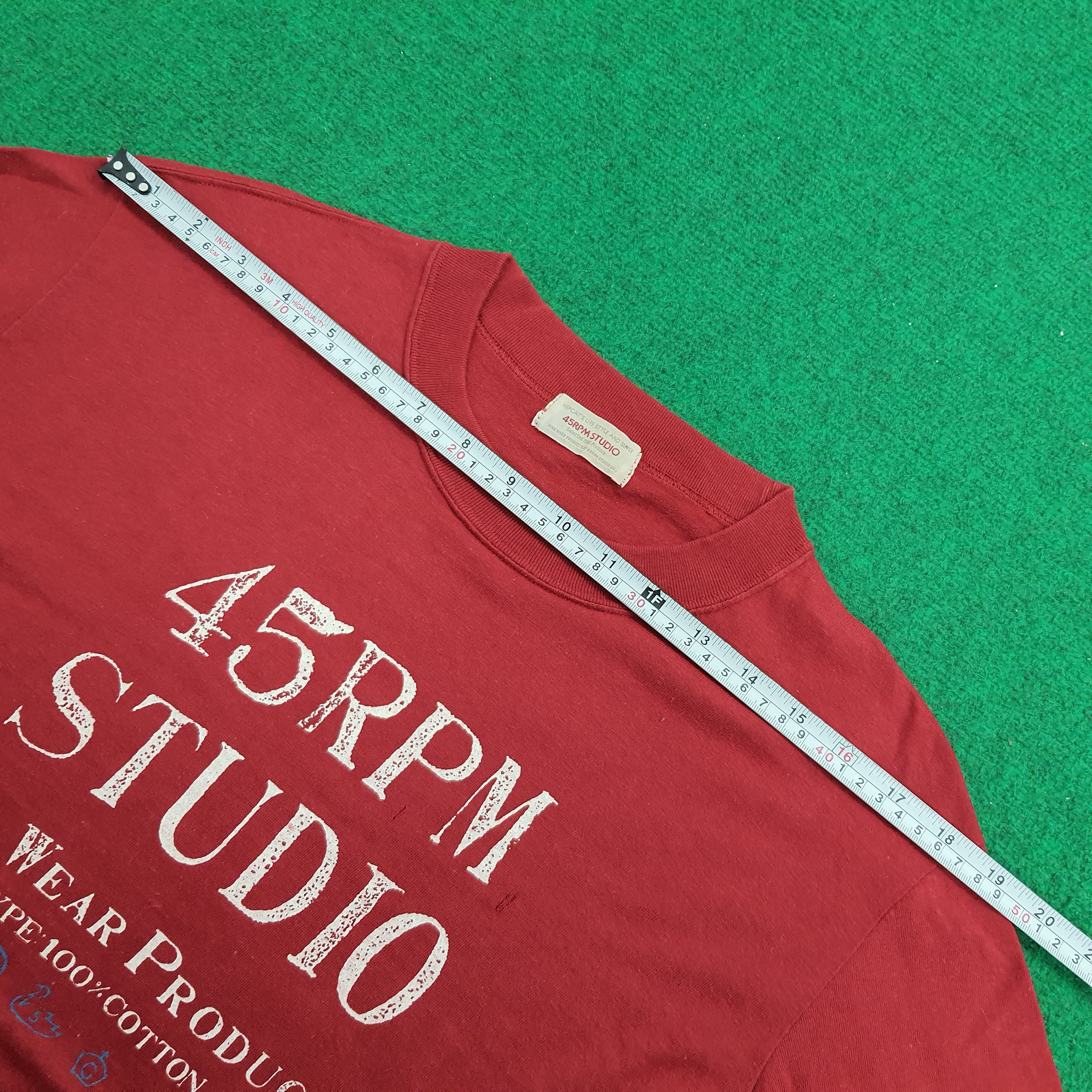 45rpm 45RPM Studio Long Sleeve Tshirt Size US M / EU 48-50 / 2 - 6 Thumbnail