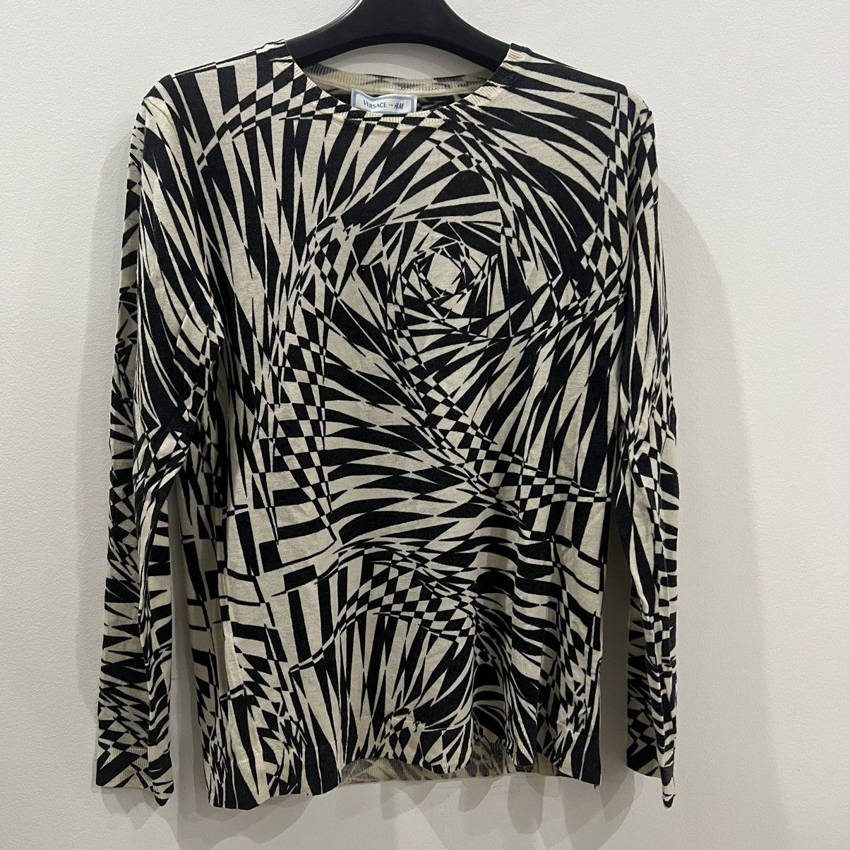 H&M × Versace Versace x H&M Cashmere Blend Geometric Sweater Size US S / EU 44-46 / 1 - 3 Thumbnail